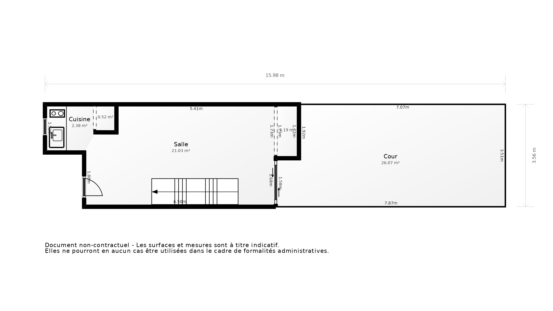 Vente Appartement Valras-Plage - 3 pièces - 48 m² - (34350)