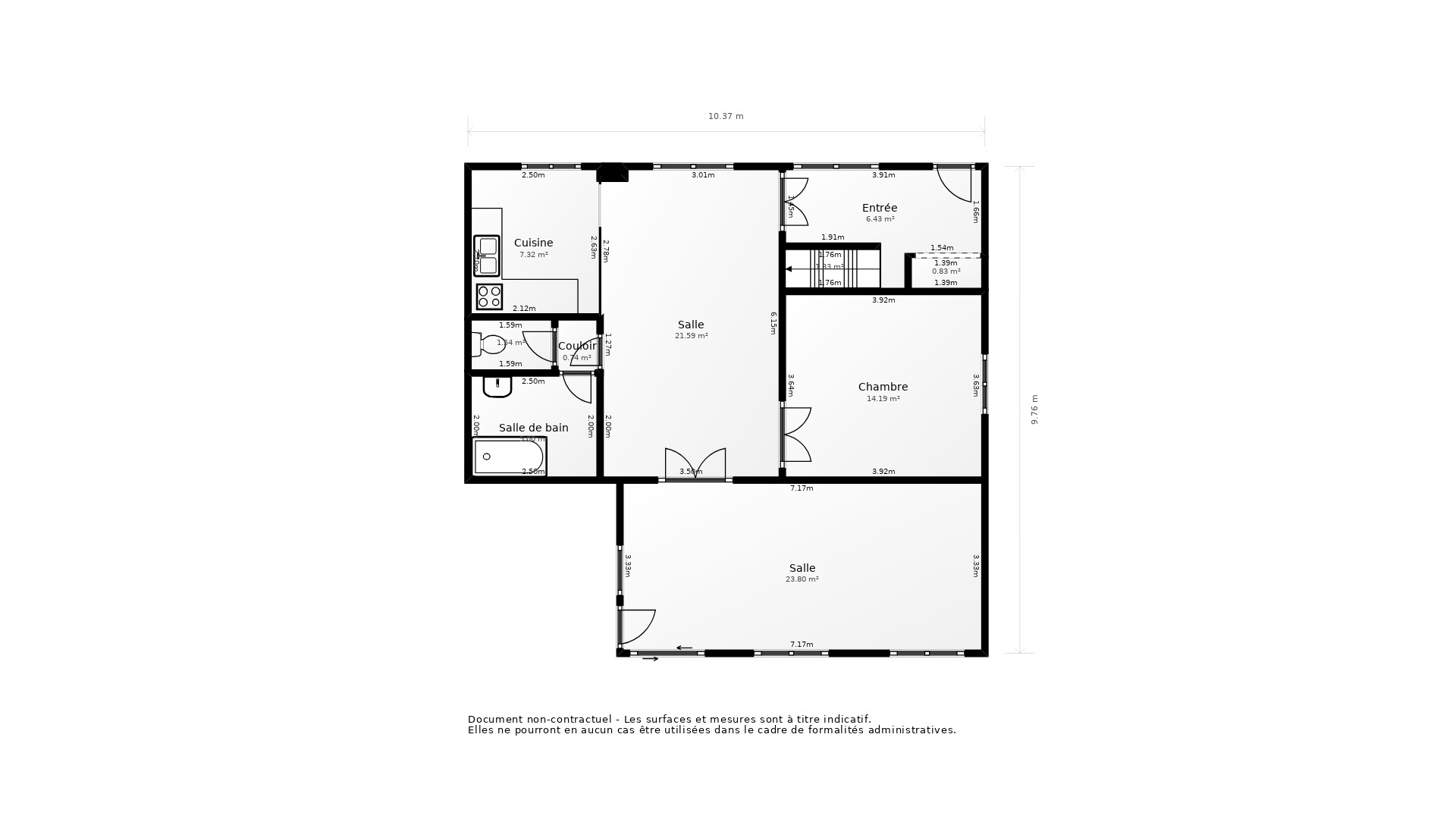 Vente Maison CONFLANS STE HONORINE - 3 pièces - 63 m² - (78700)