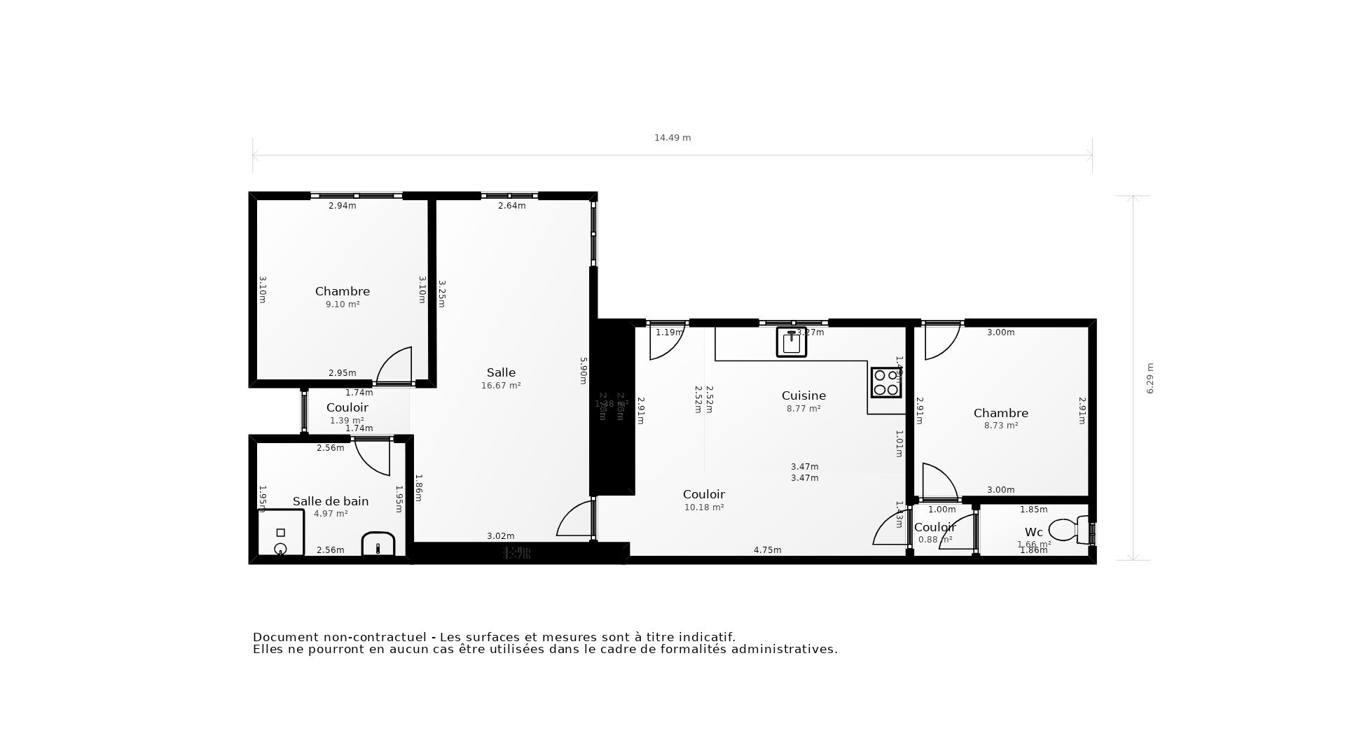 Vente Maison ST GEORGES D OLERON - 3 pièces - 58 m² - (17190)