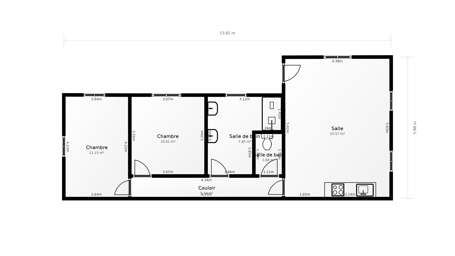 Vente Maison Dolus-d'Oléron - 4 pièces - 53 m² - (17550)