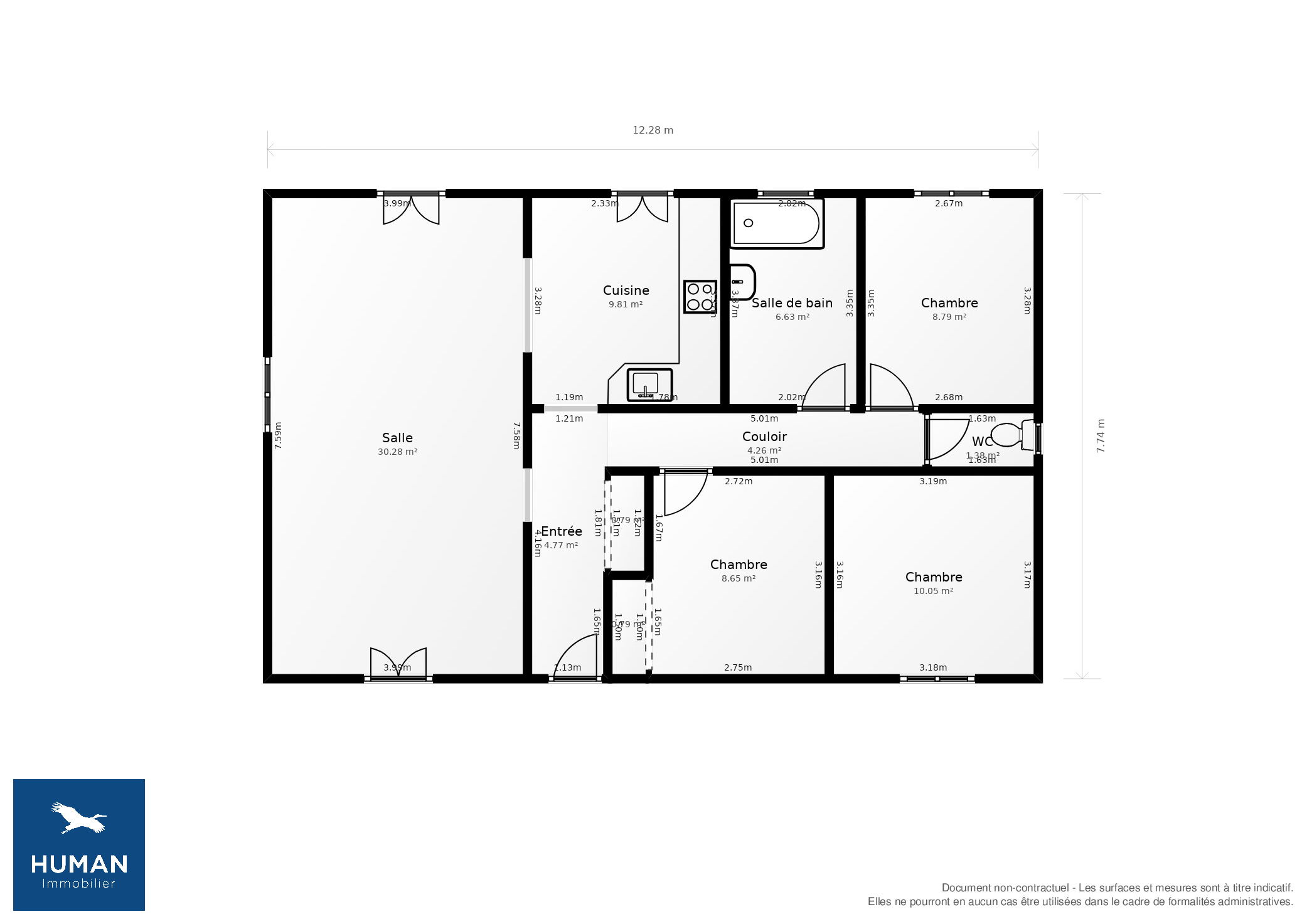 Vente Maison Chailles - 4 pièces - 88 m² - (41120)