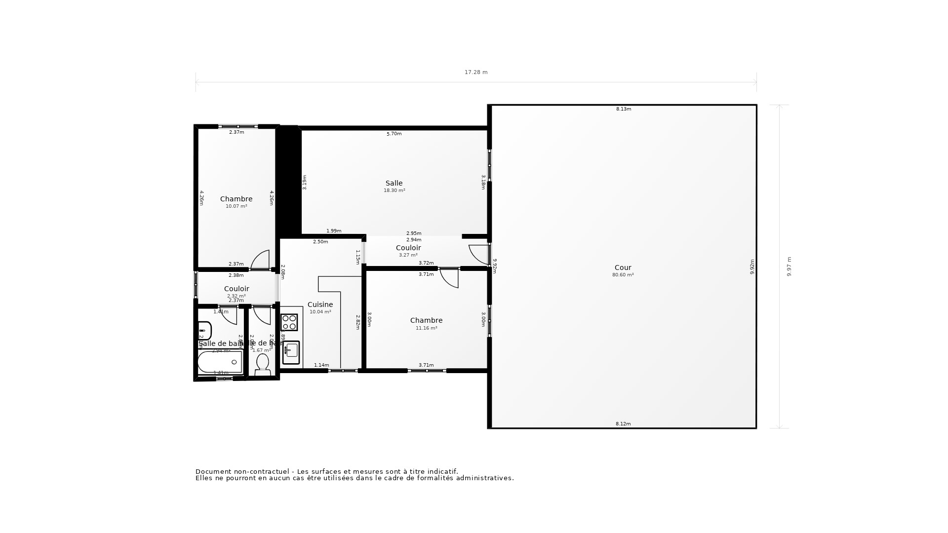 Vente Appartement Craponne - 3 pièces - 63 m² - (69290)