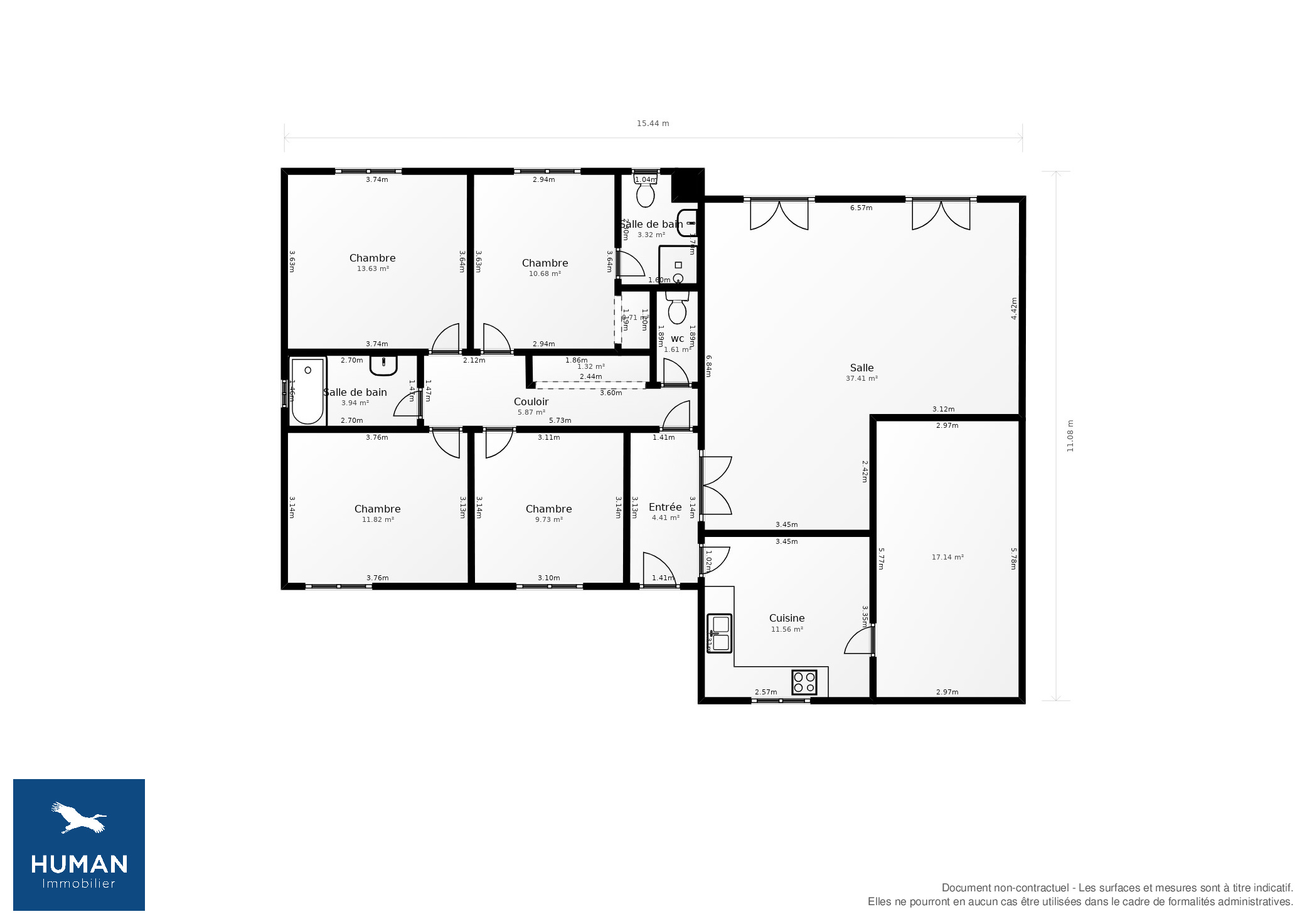 Vente Maison GUJAN MESTRAS - 5 pièces - 117 m² - (33470)