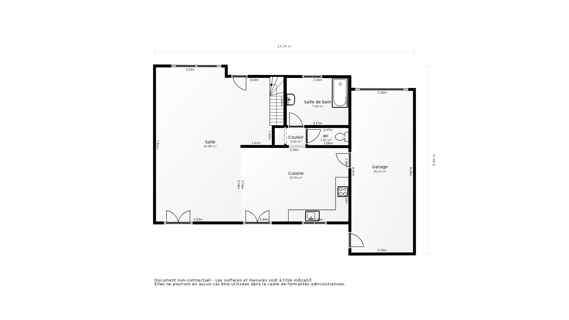 Vente Maison GY EN SOLOGNE - 3 pièces - 101 m² - (41230)