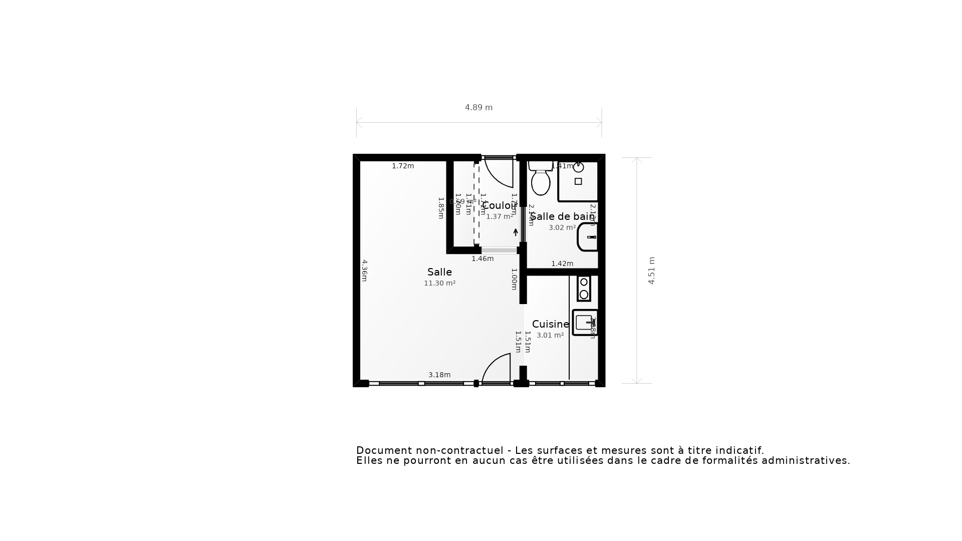 Vente Appartement LACANAU - 1 pièce - 20 m² - (33680)