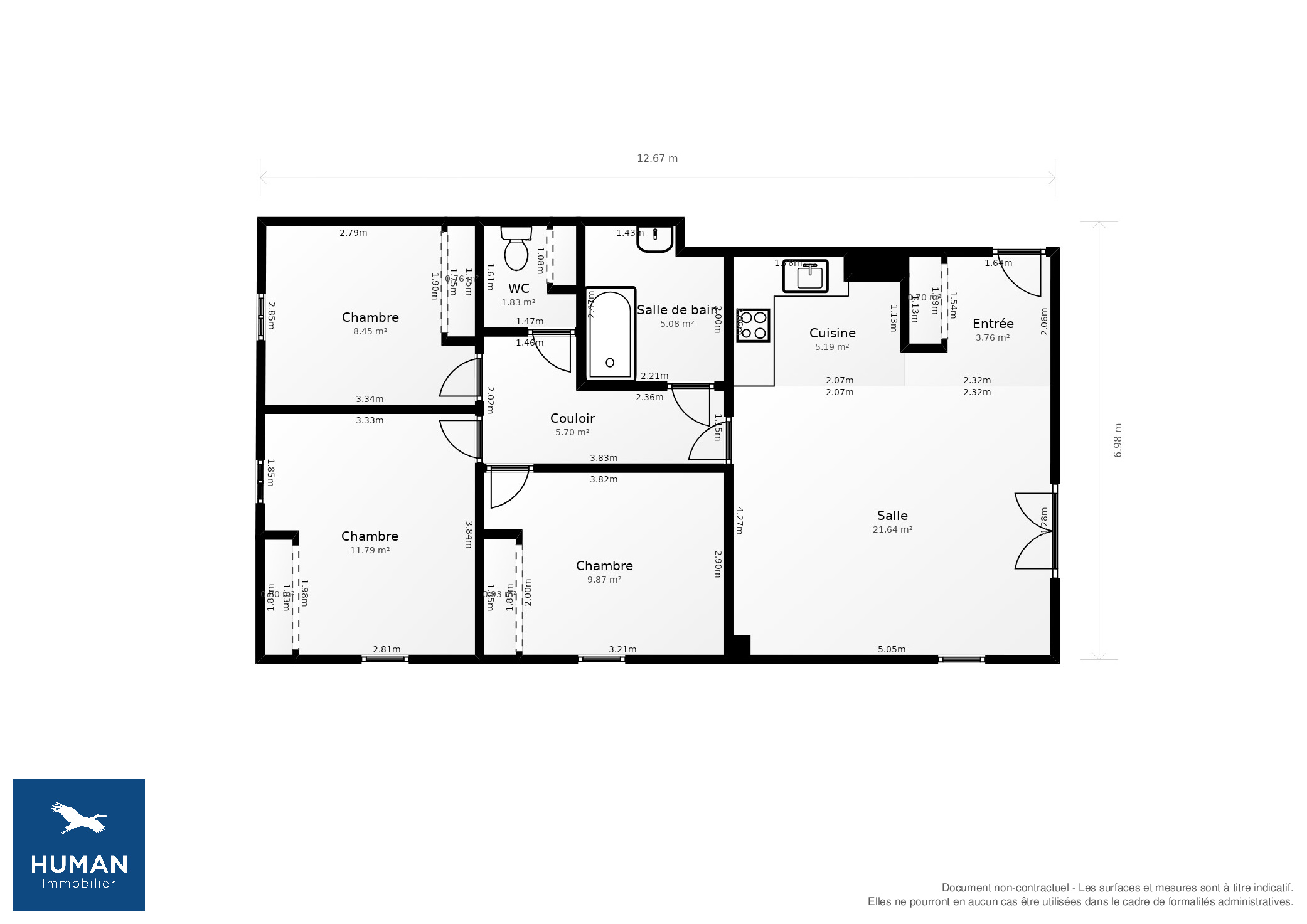 Vente Appartement Le Taillan-Médoc - 4 pièces - 75 m² - (33320)