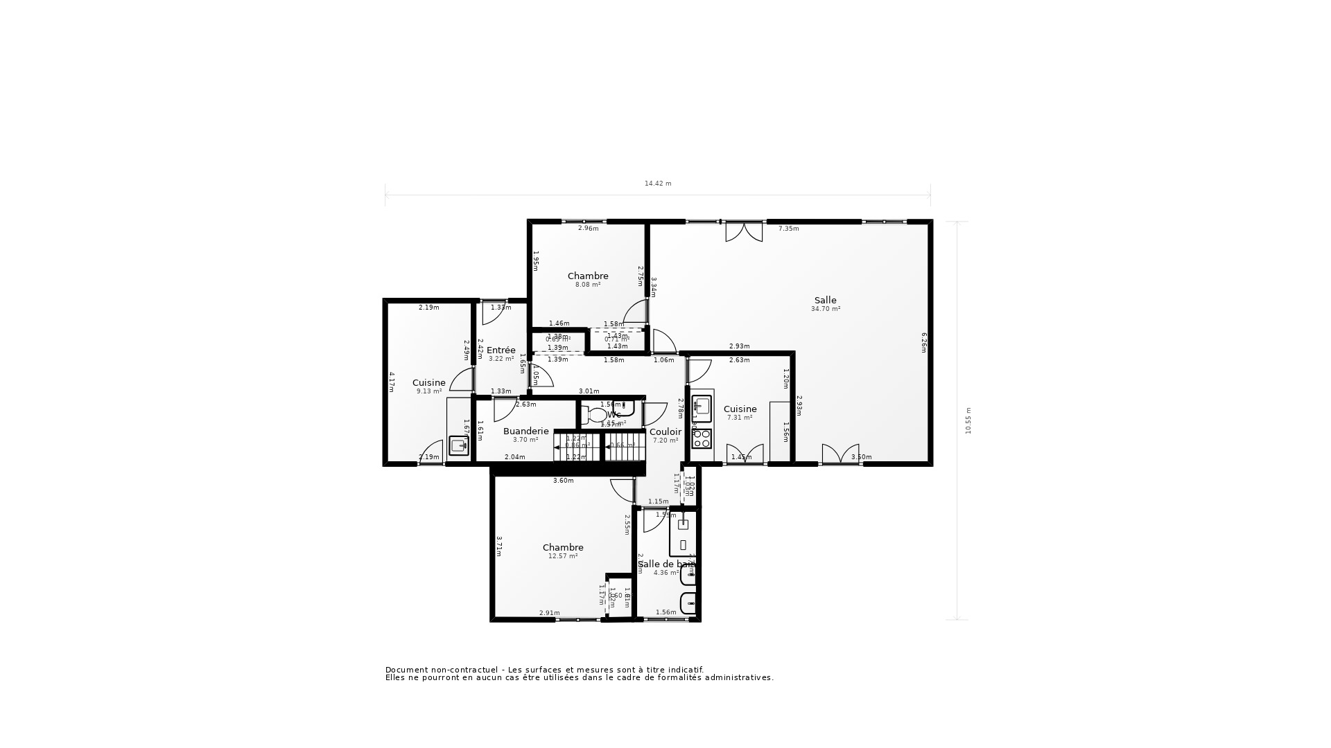 Vente Maison Buzançais - 6 pièces - 171 m² - (36500)