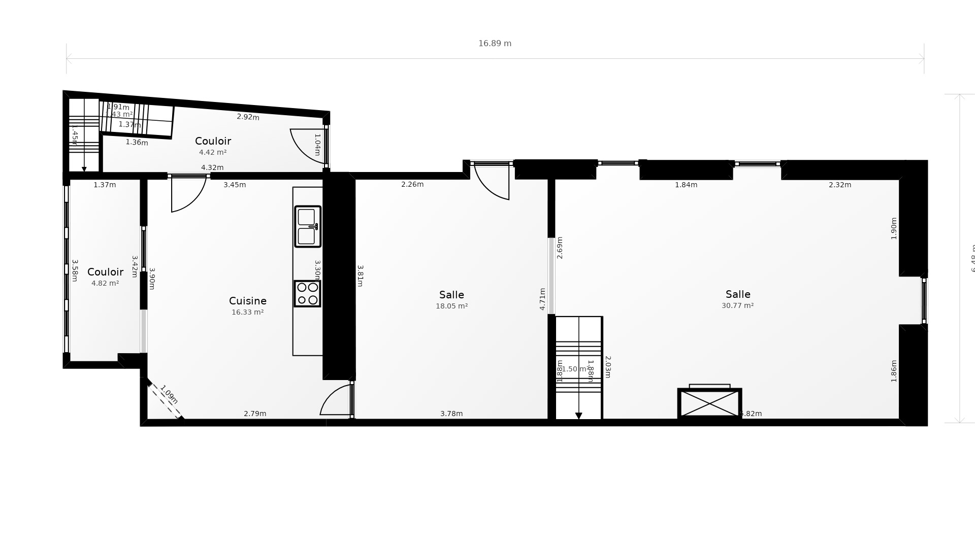 Vente Maison LE VIGNON EN QUERCY - 5 pièces - 174 m² - (46110)