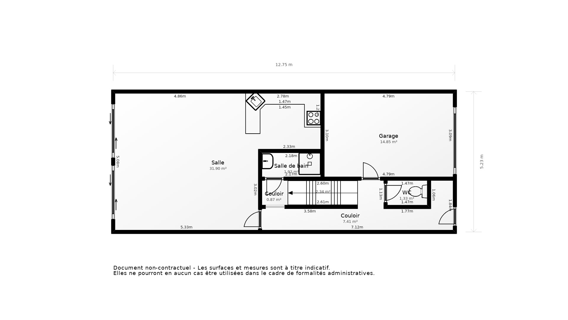 Vente Maison TALENCE - 3 pièces - 82 m² - (33400)