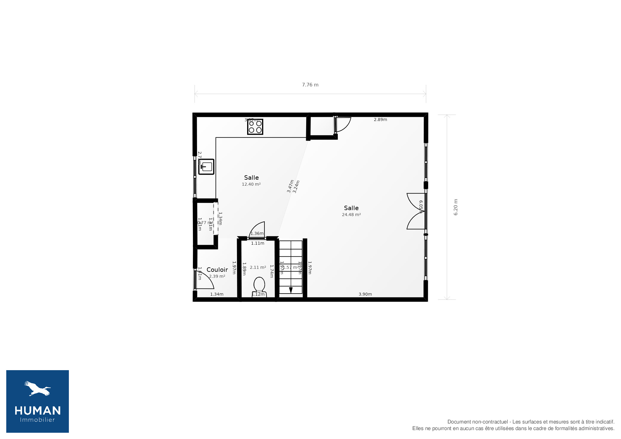 Vente Maison BORDEAUX - 4 pièces - 84 m² - (33300)