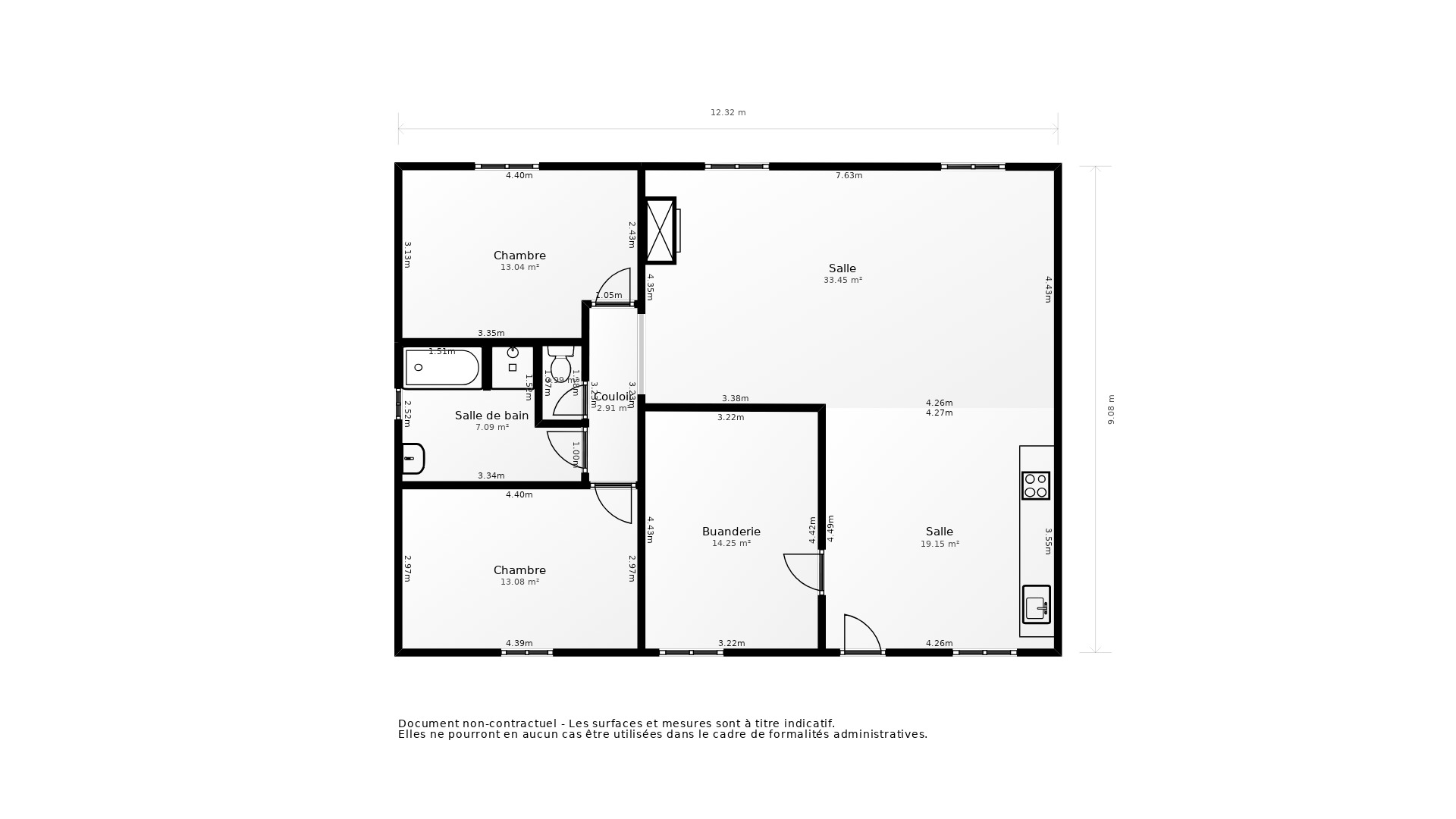 Vente Maison MARANS - 3 pièces - 86,4 m² - (17230)
