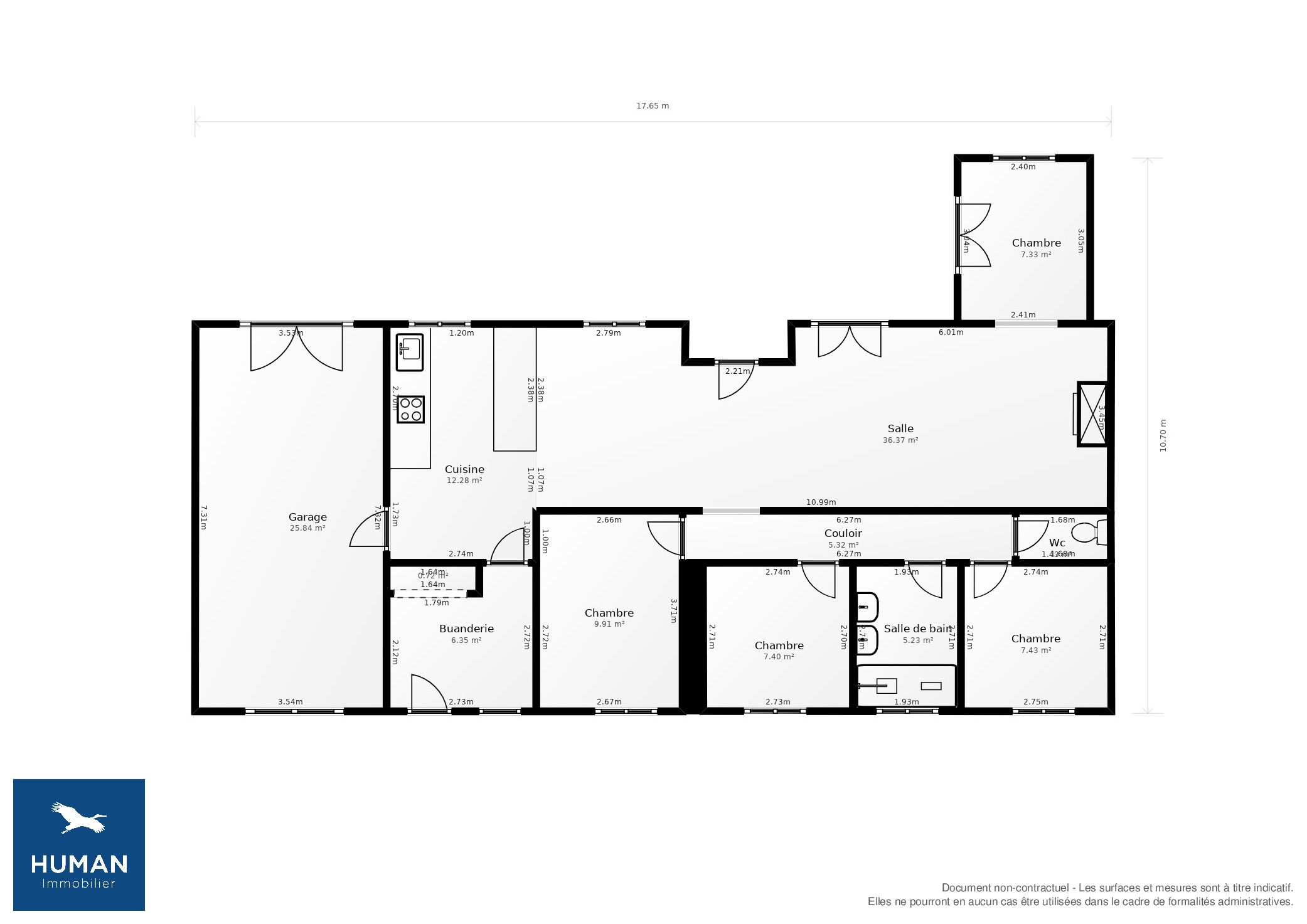 Vente Maison Châteauneuf-sur-Charente - 5 pièces - 113 m² - (16120)
