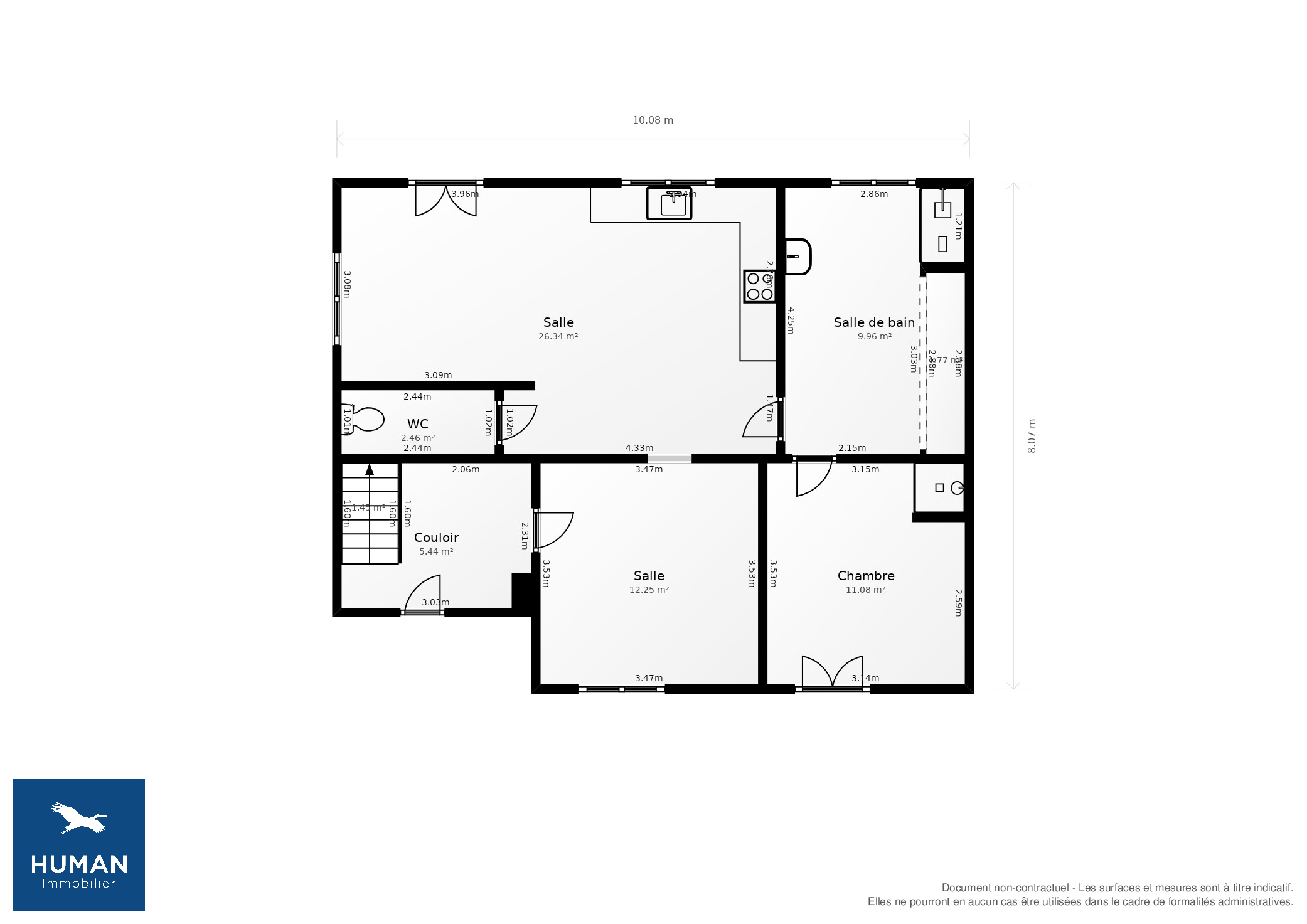Vente Maison Trélissac - 9 pièces - 181 m² - (24750)