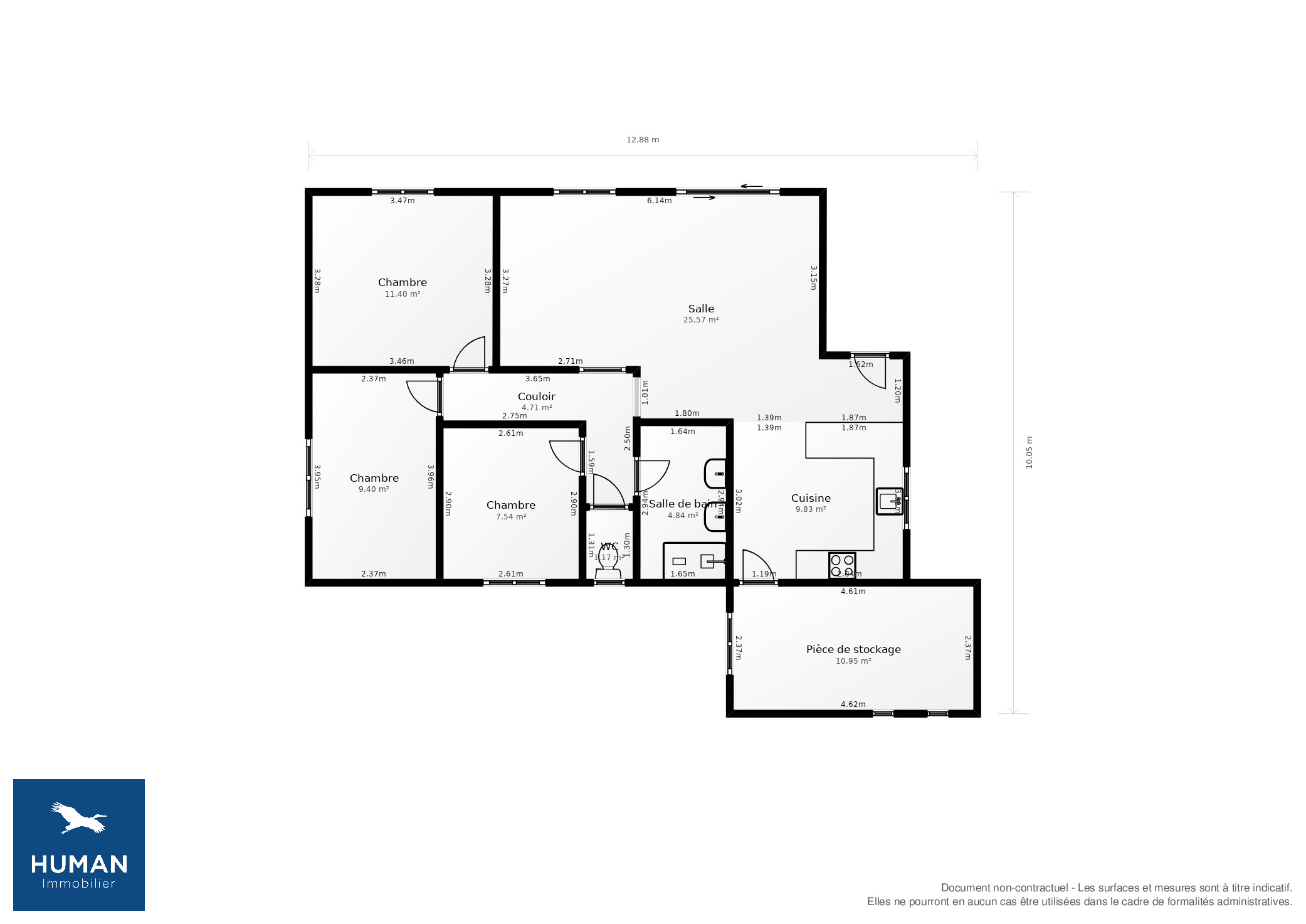 Vente Maison Verdun-sur-Garonne - 4 pièces - 95 m² - (82600)