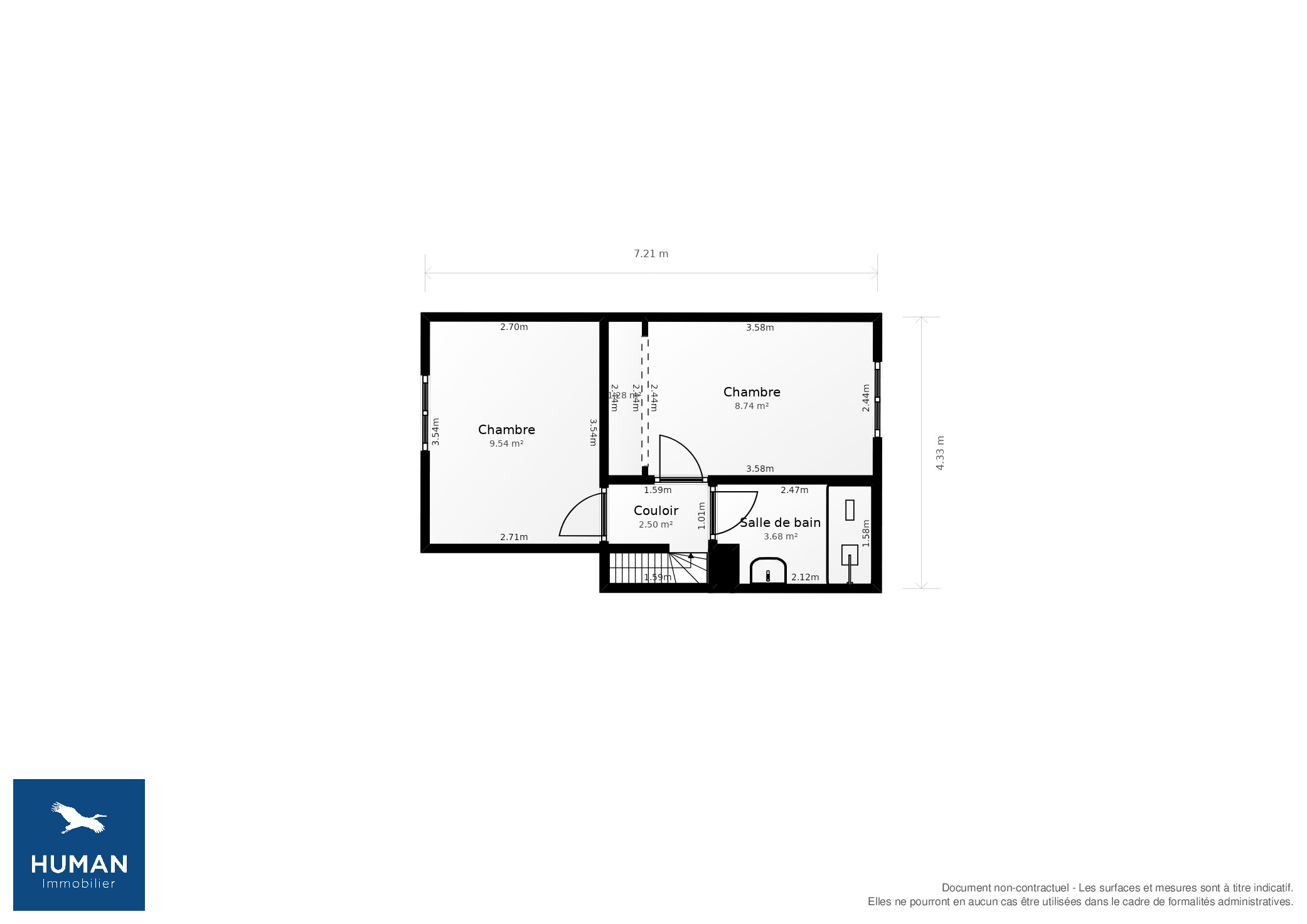 Vente Maison Dieupentale - 3 pièces - 67 m² - (82170)