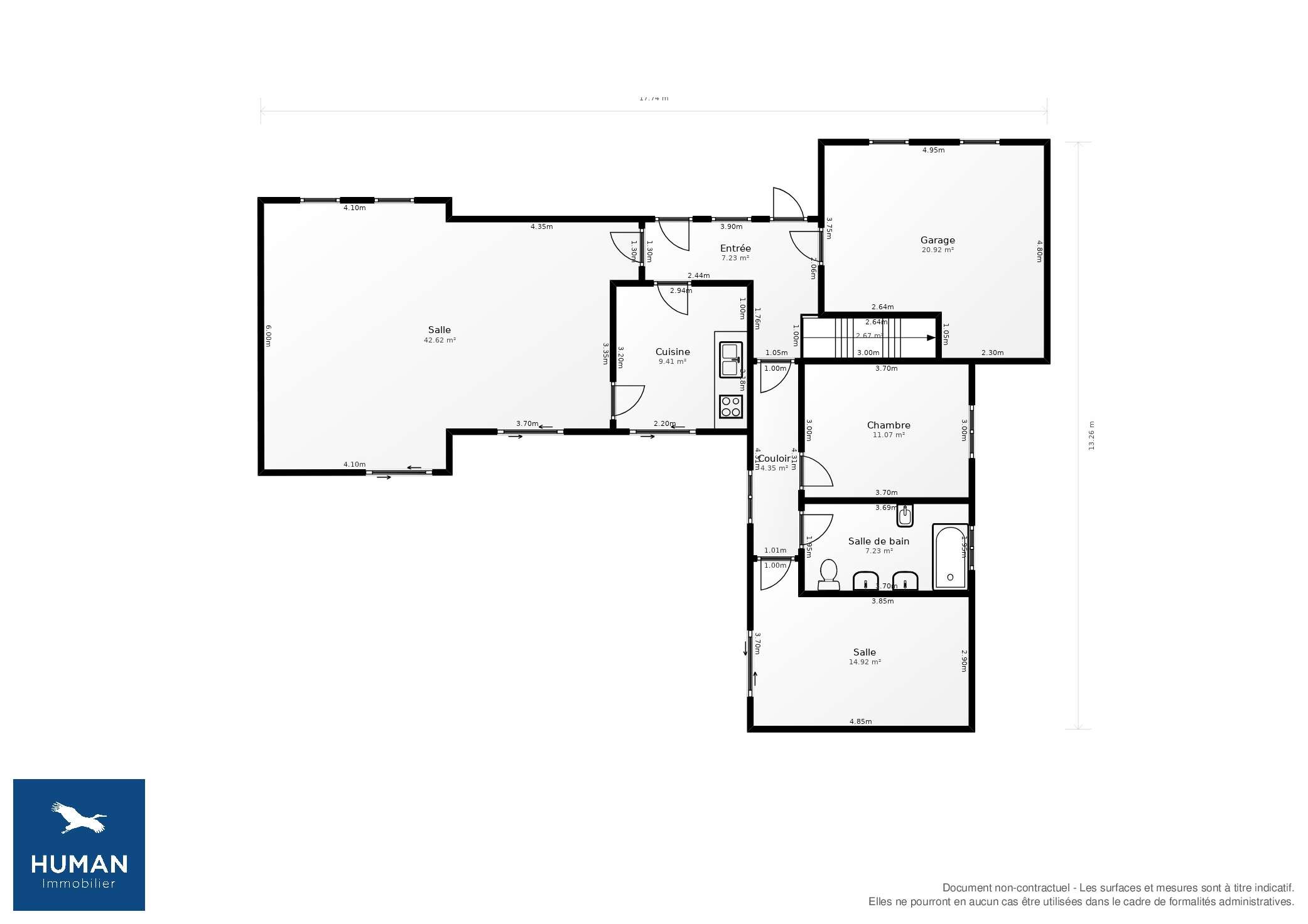 Vente Maison Lesparre-Médoc - 5 pièces - 133 m² - (33340)