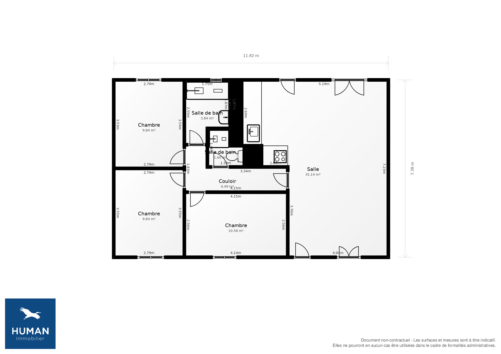 Vente Maison Audenge - 4 pièces - 78 m² - (33980)