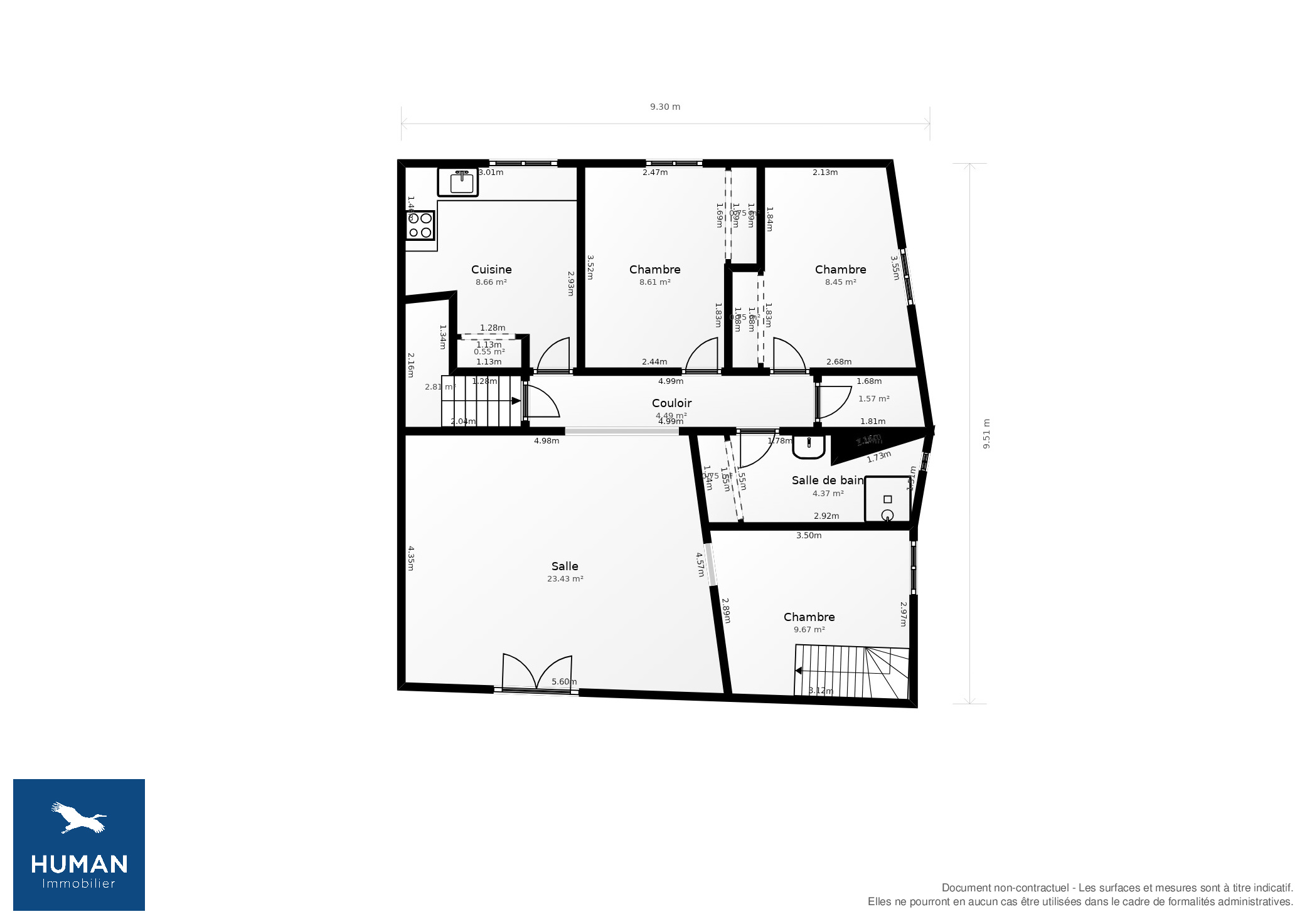 Vente Maison Pouzols - 7 pièces - 145 m² - (34230)