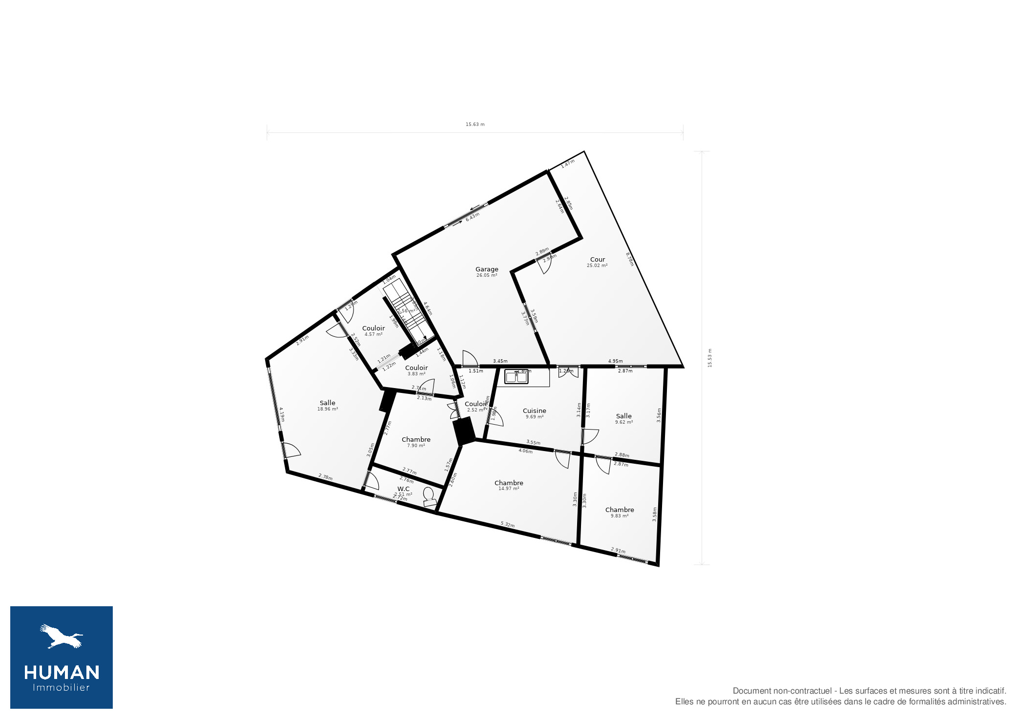 Vente Maison Périgueux - 8 pièces - 152 m² - (24000)
