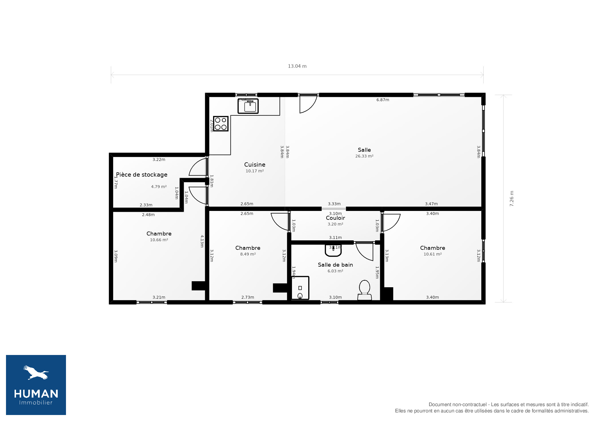 Vente Maison Saint-Renan - 4 pièces - 88 m² - (29290)