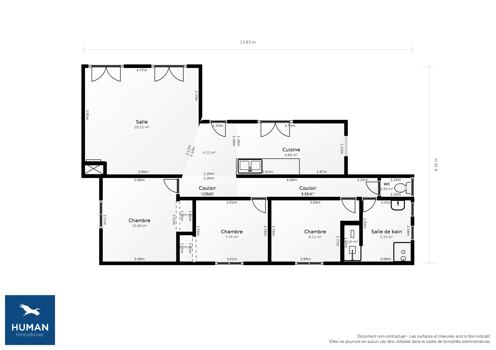 Vente Maison Julienne - 5 pièces - 100 m² - (16200)