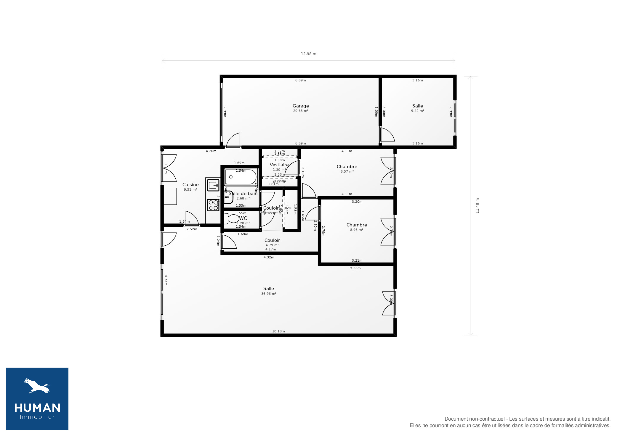 Vente Maison Saint-Médard-en-Jalles - 3 pièces - 84 m² - (33160)
