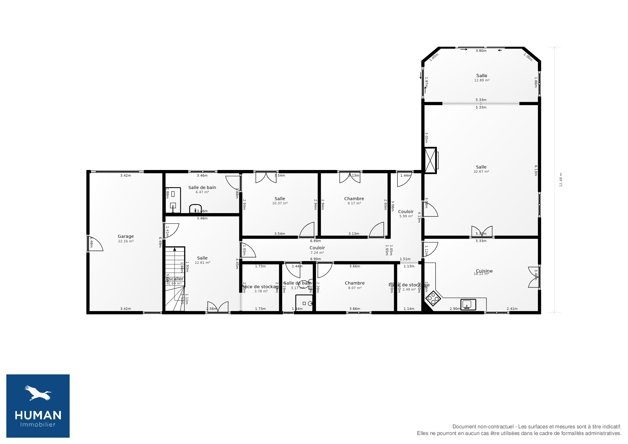 Vente Maison Pérignac - 7 pièces - 198 m² - (16250)