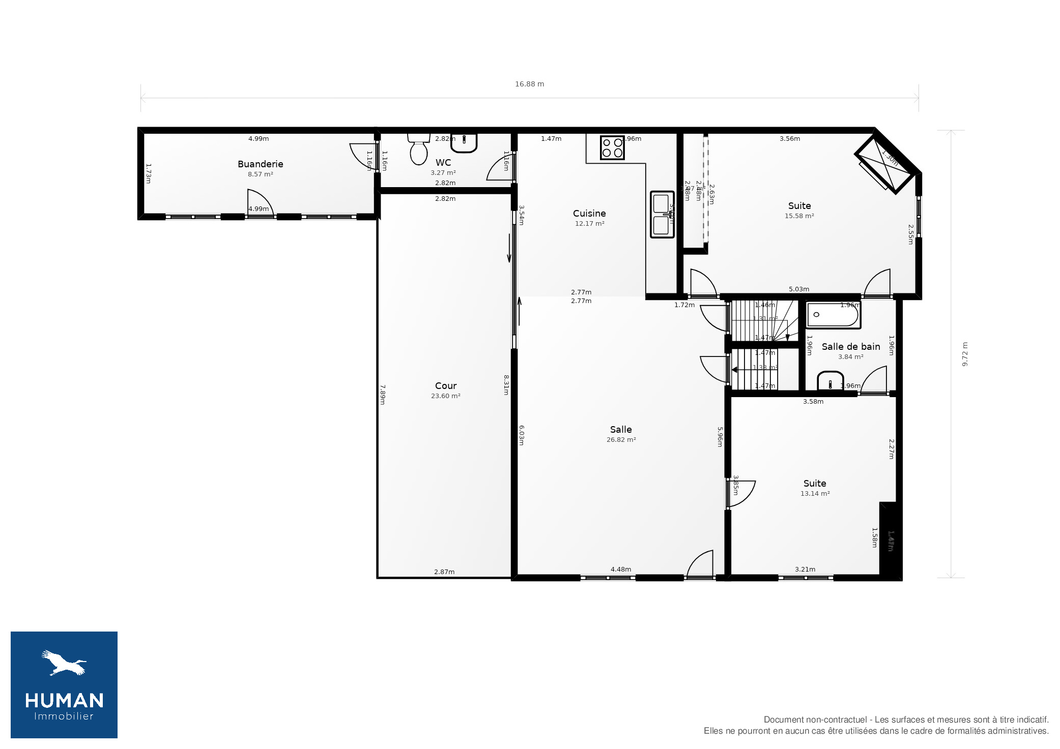 Vente Maison Bordeaux - 5 pièces - 104 m² - (33000)