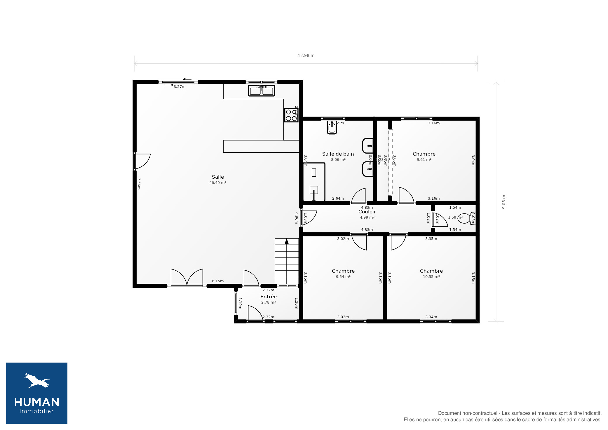 Vente Maison Saint-André-de-Double - 5 pièces - 131 m² - (24190)