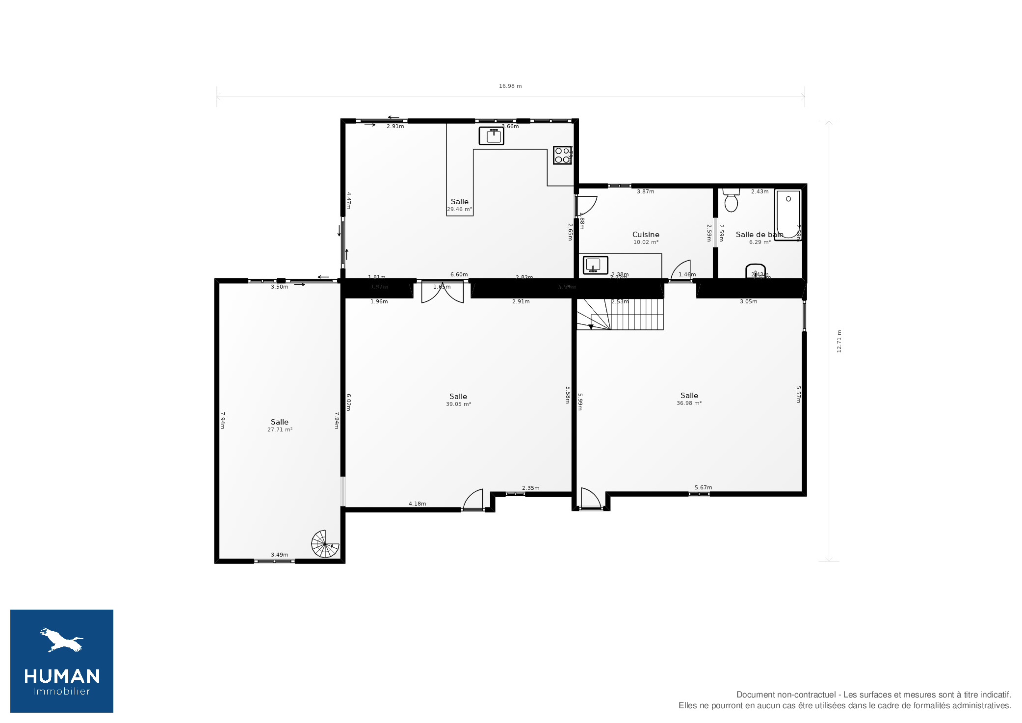 Vente Maison Motreff - 6 pièces - 138 m² - (29270)