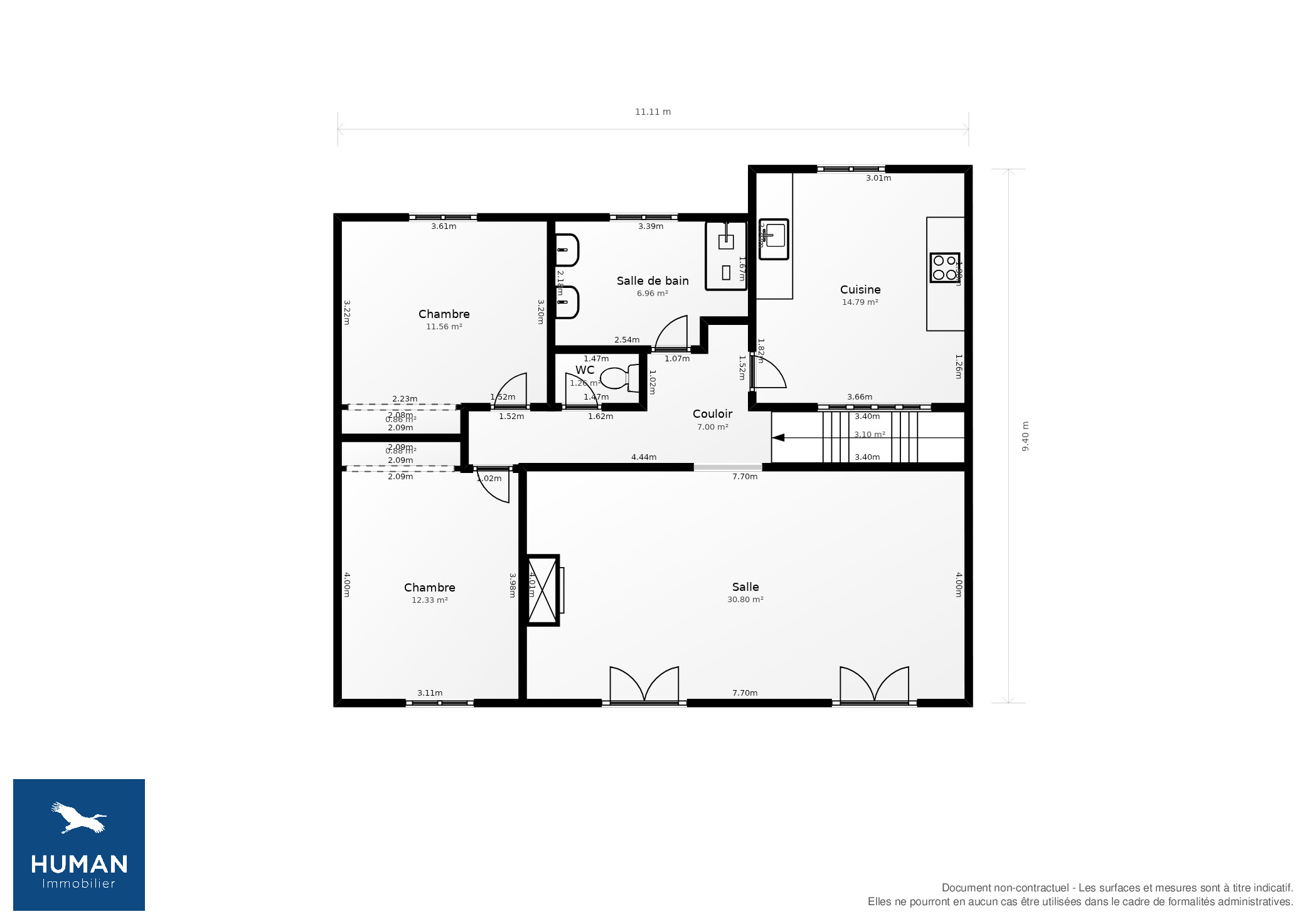 Vente Maison Noyers-sur-Cher - 4 pièces - 133 m² - (41140)
