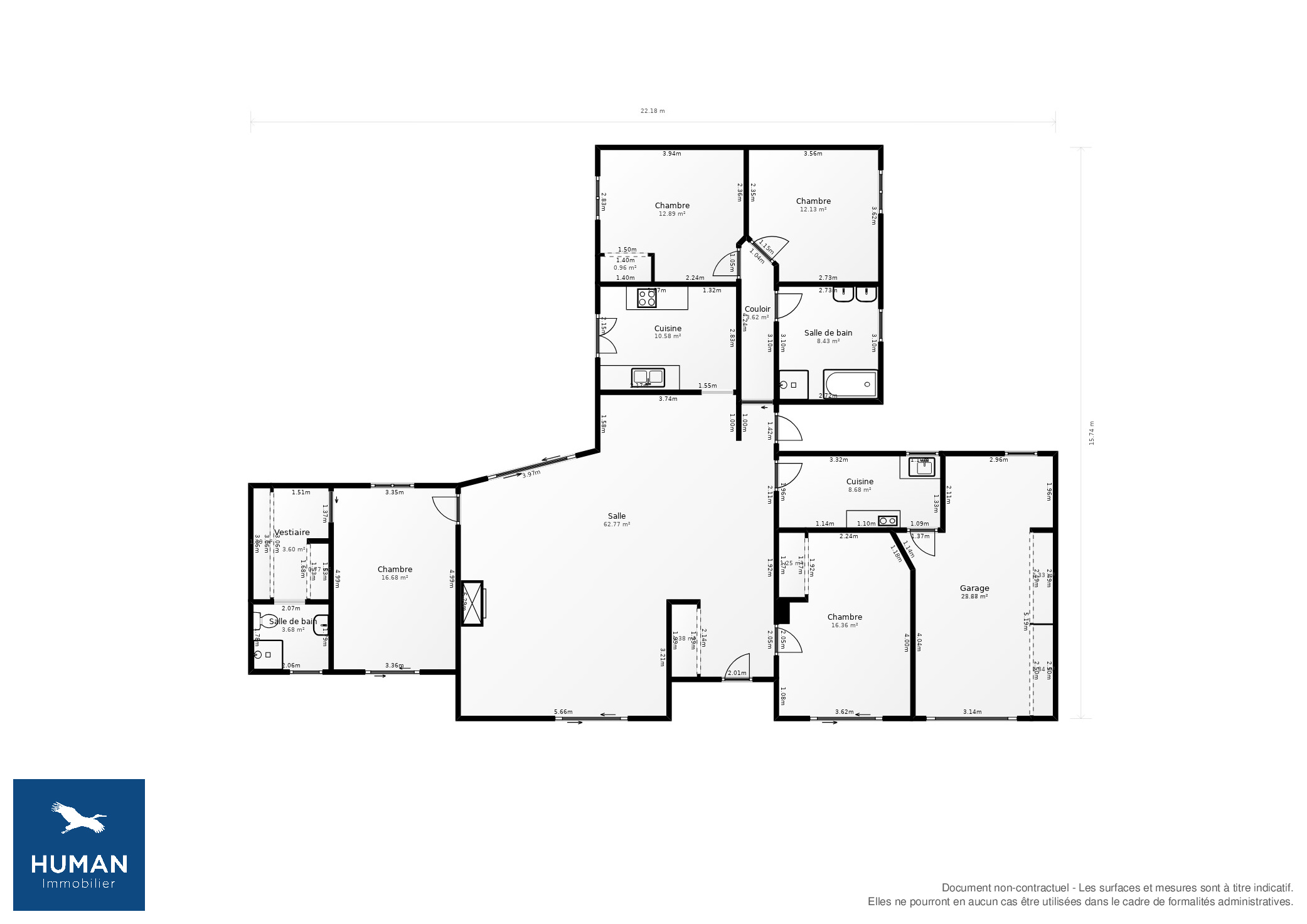 Vente Maison Échillais - 6 pièces - 160 m² - (17620)