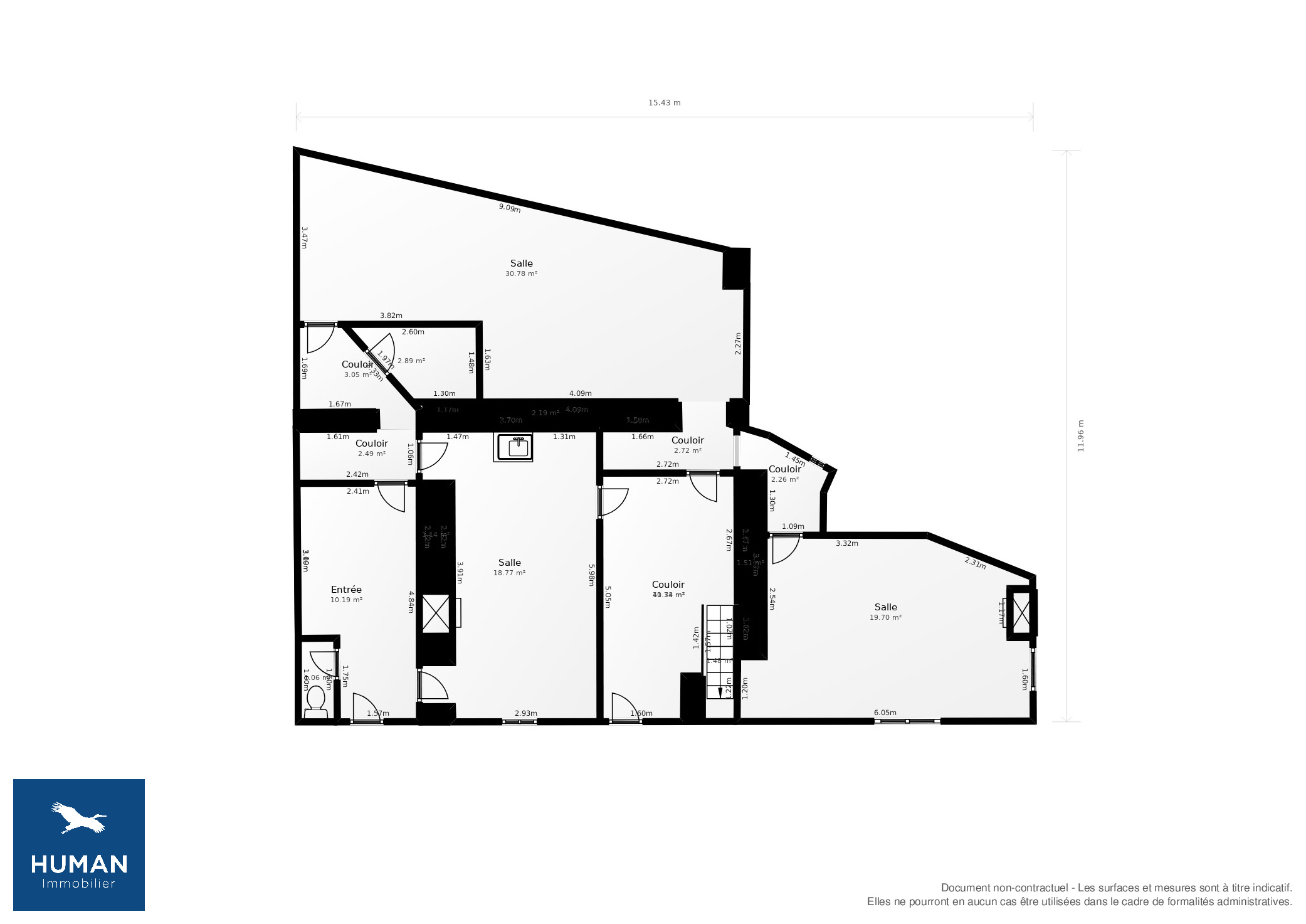 Vente Maison Rouillac - 6 pièces - 195 m² - (16170)