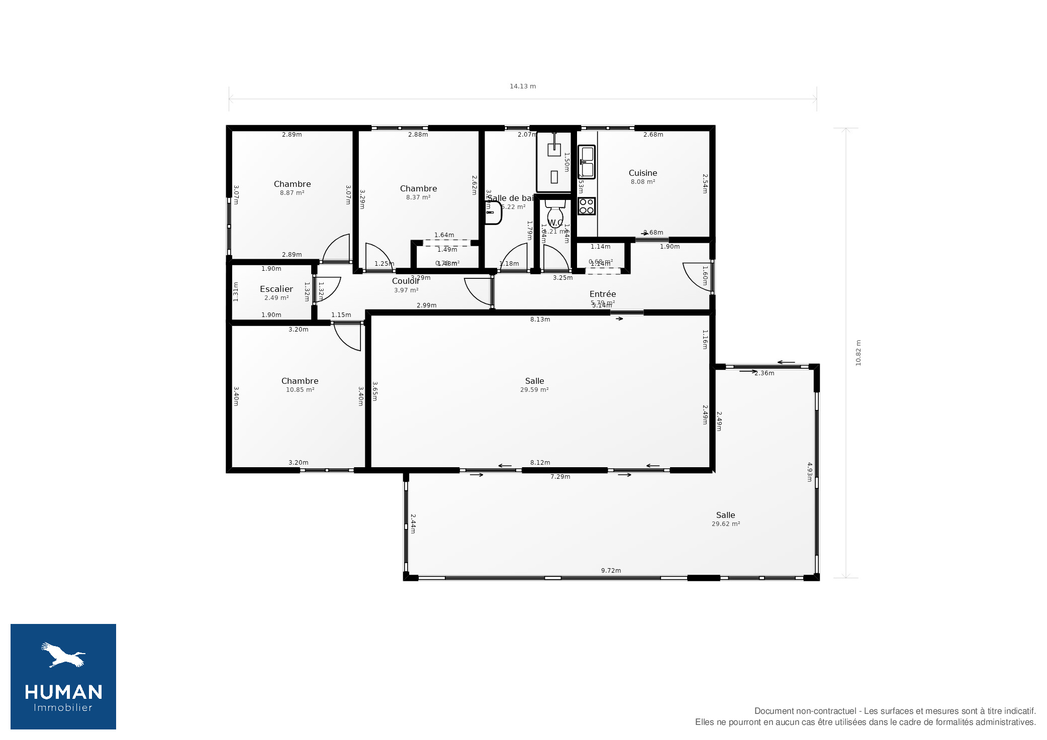 Vente Maison Sainte-Fortunade - 6 pièces - 130 m² - (19490)