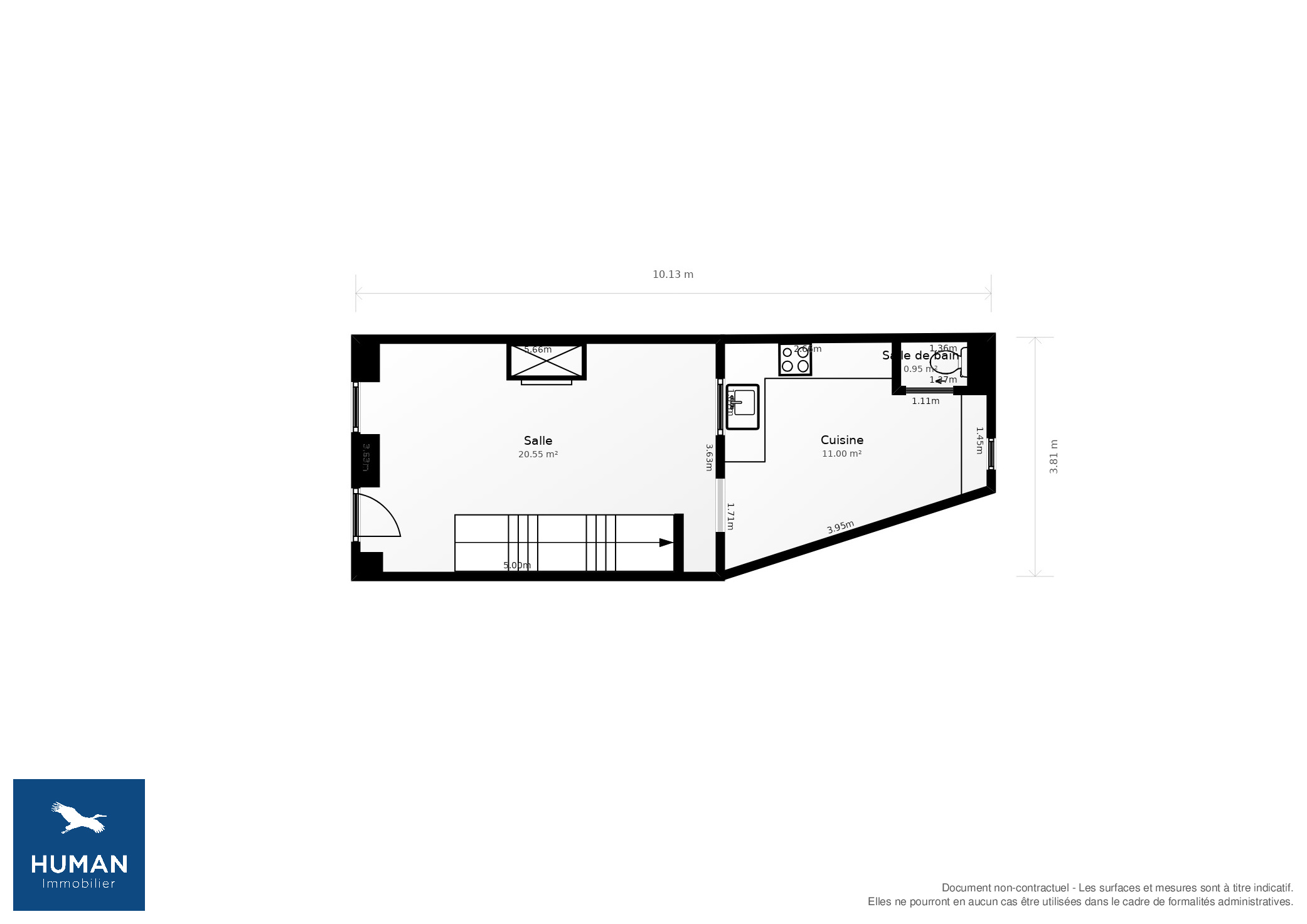 Vente Maison Langoiran - 3 pièces - 72 m² - (33550)