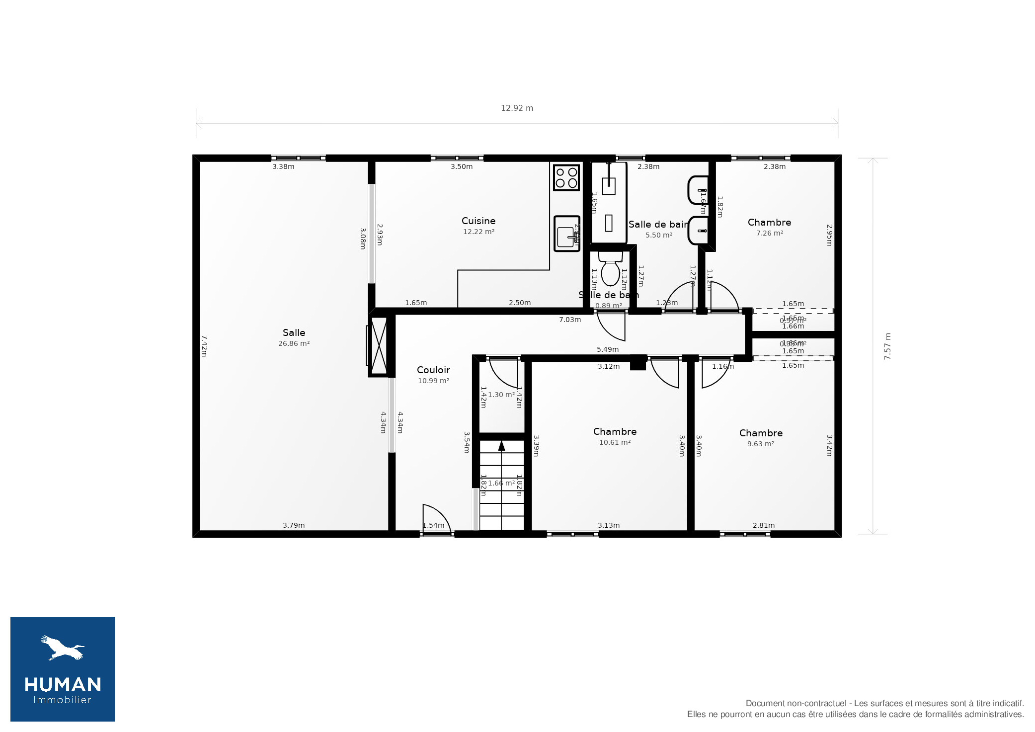 Vente Maison Savigny-en-Véron - 6 pièces - 111 m² - (37420)