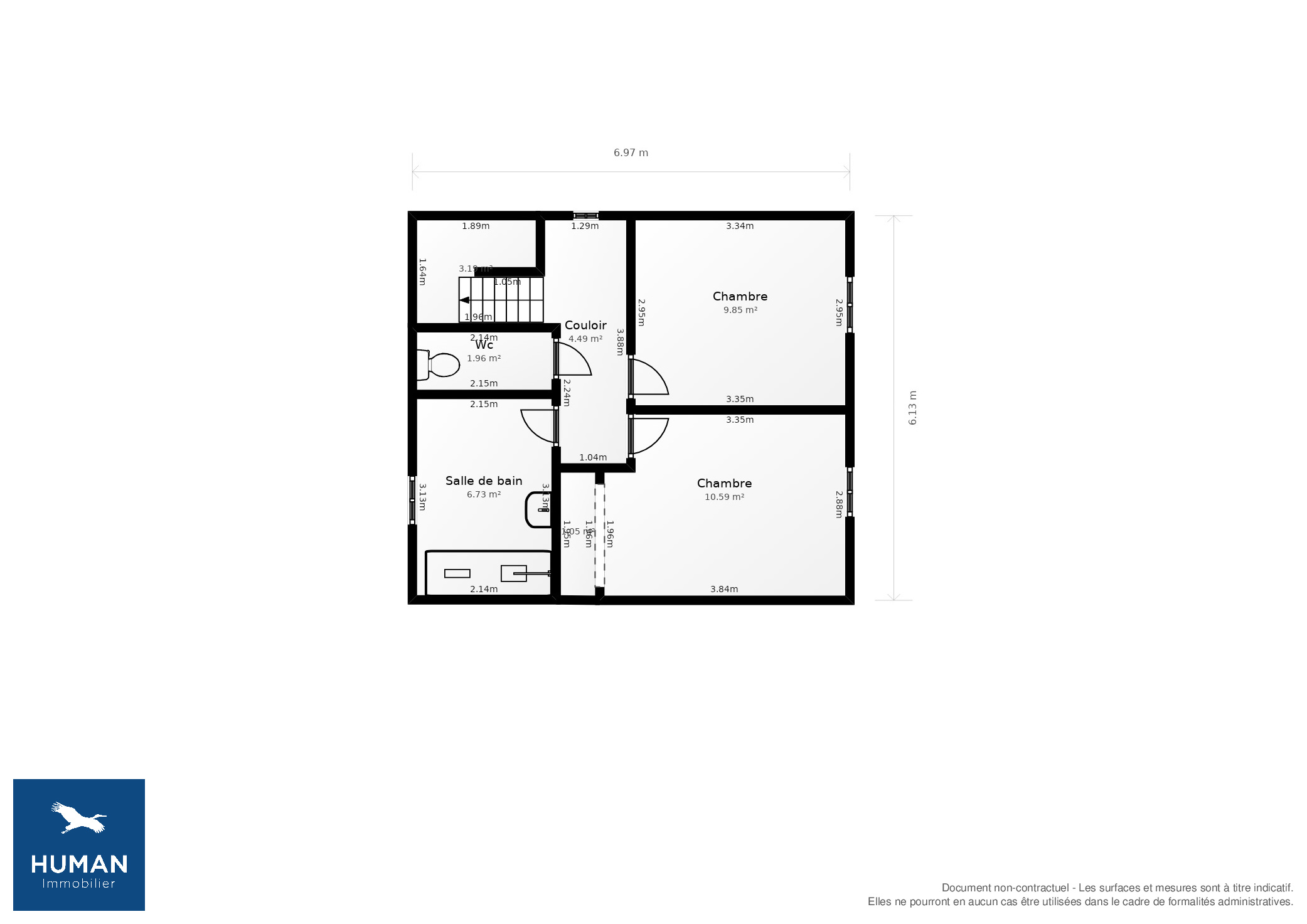 Vente Maison Saint-Rogatien - 3 pièces - 80 m² - (17220)
