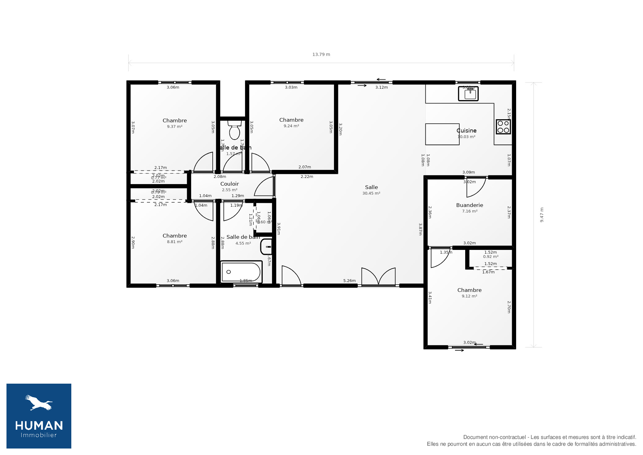 Vente Maison Cherveux - 5 pièces - 100 m² - (79410)