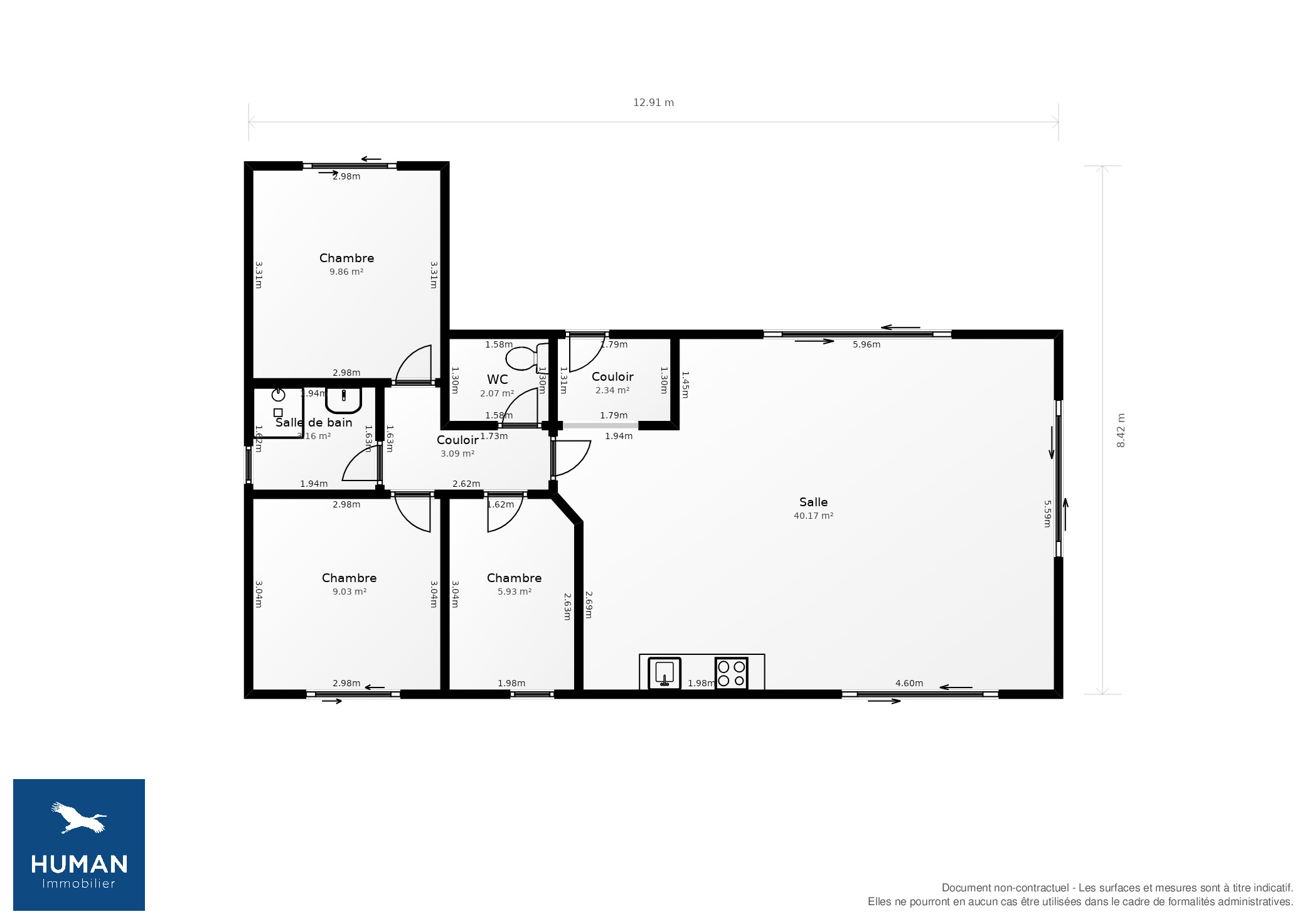 Vente Maison Scaër - 4 pièces - 87 m² - (29390)