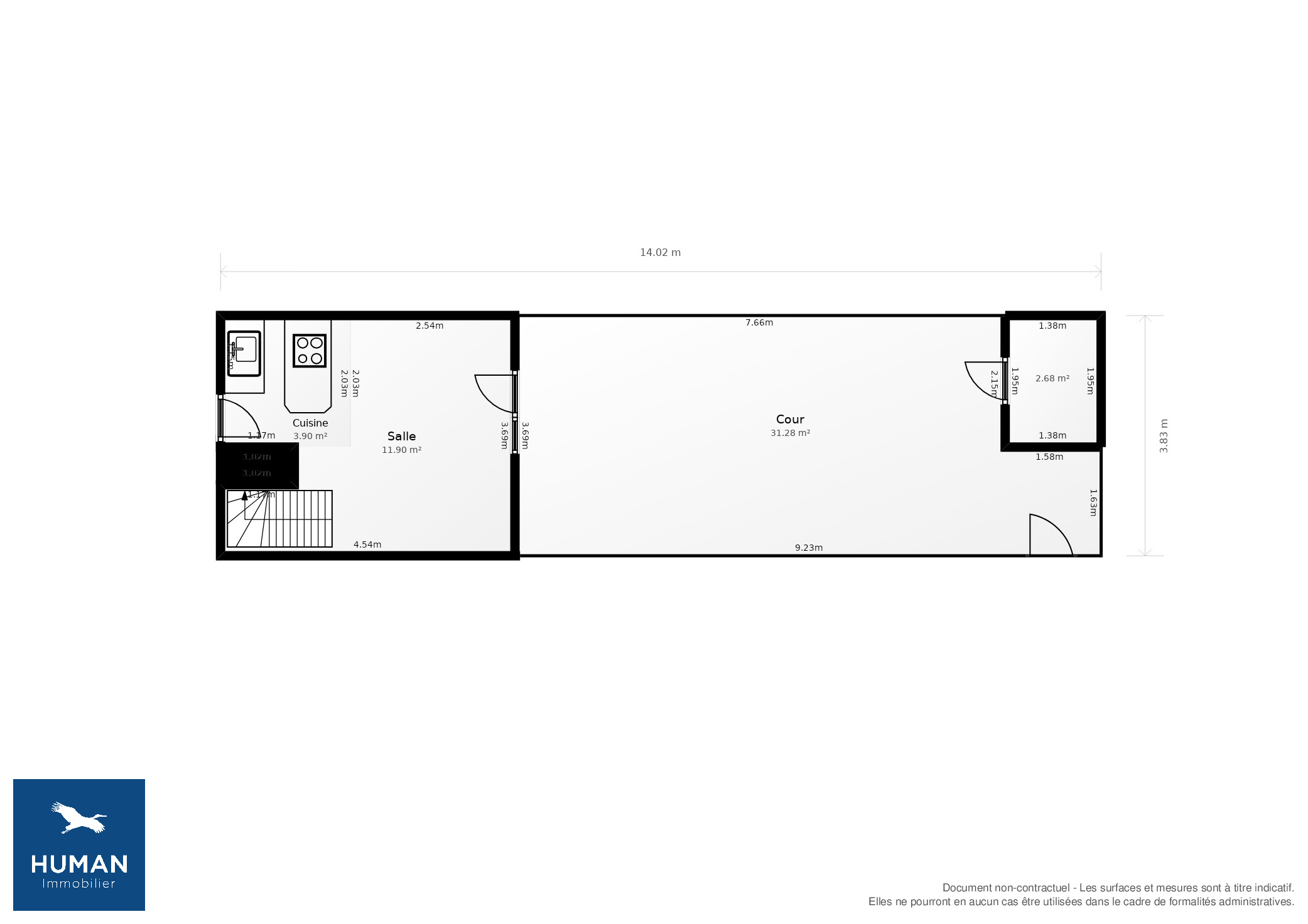 Vente Maison Vendres - 3 pièces - 31,6 m² - (34350)