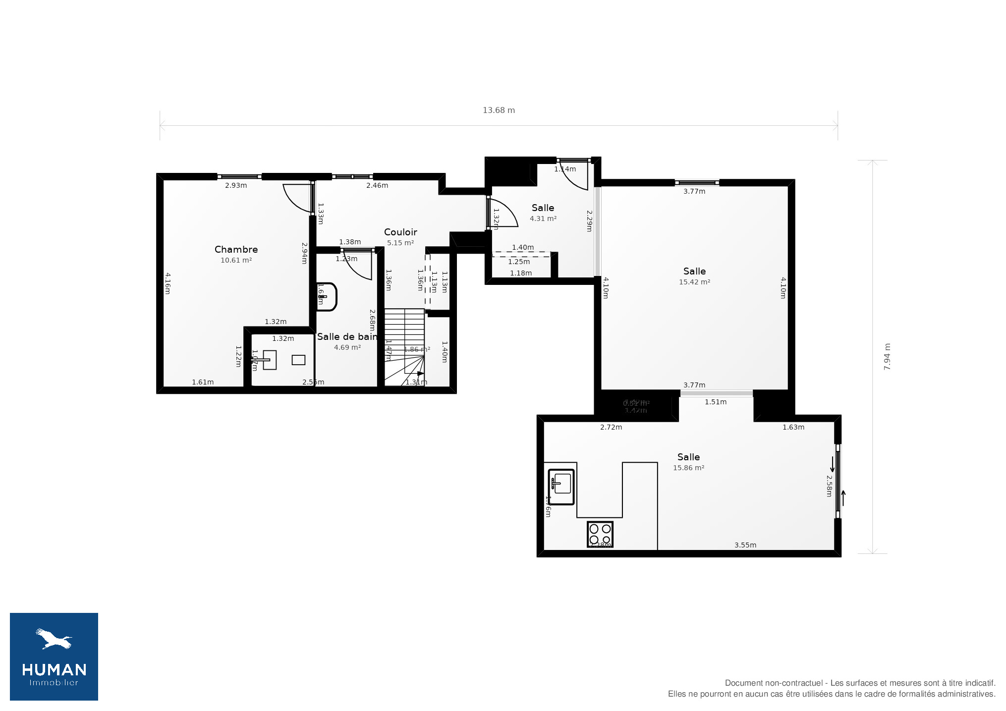 Vente Maison Elliant - 4 pièces - 77 m² - (29370)