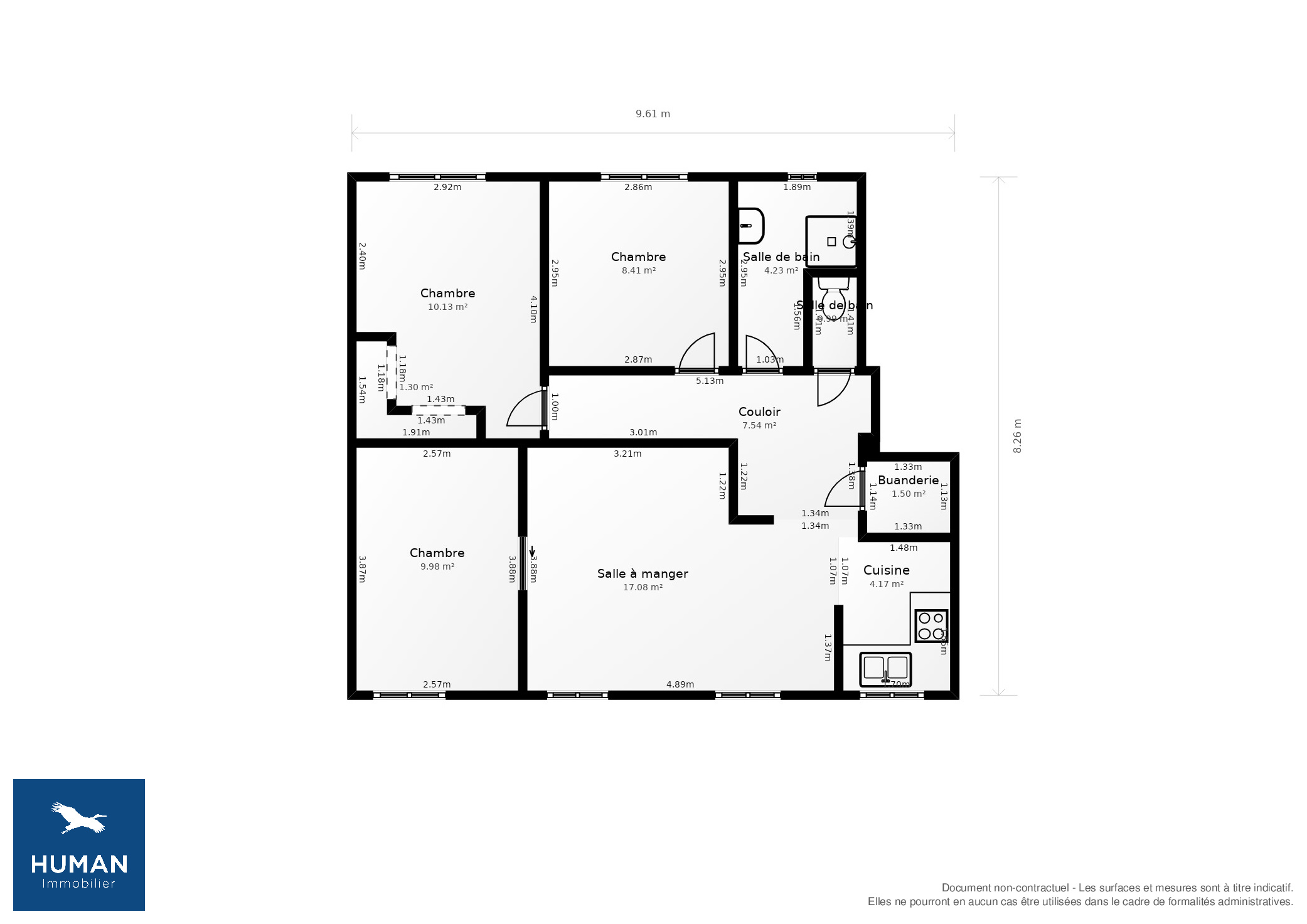 Vente Appartement Tassin-la-Demi-Lune - 4 pièces - 69 m² - (69160)