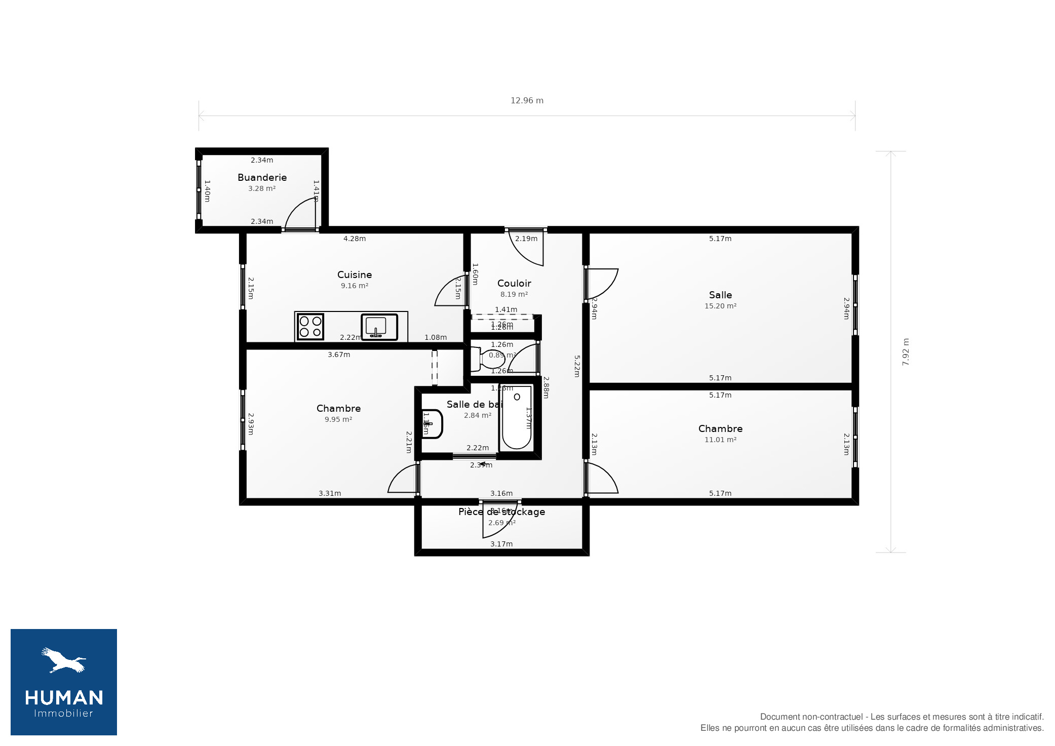 Vente Appartement Le Bouscat - 3 pièces - 72 m² - (33110)