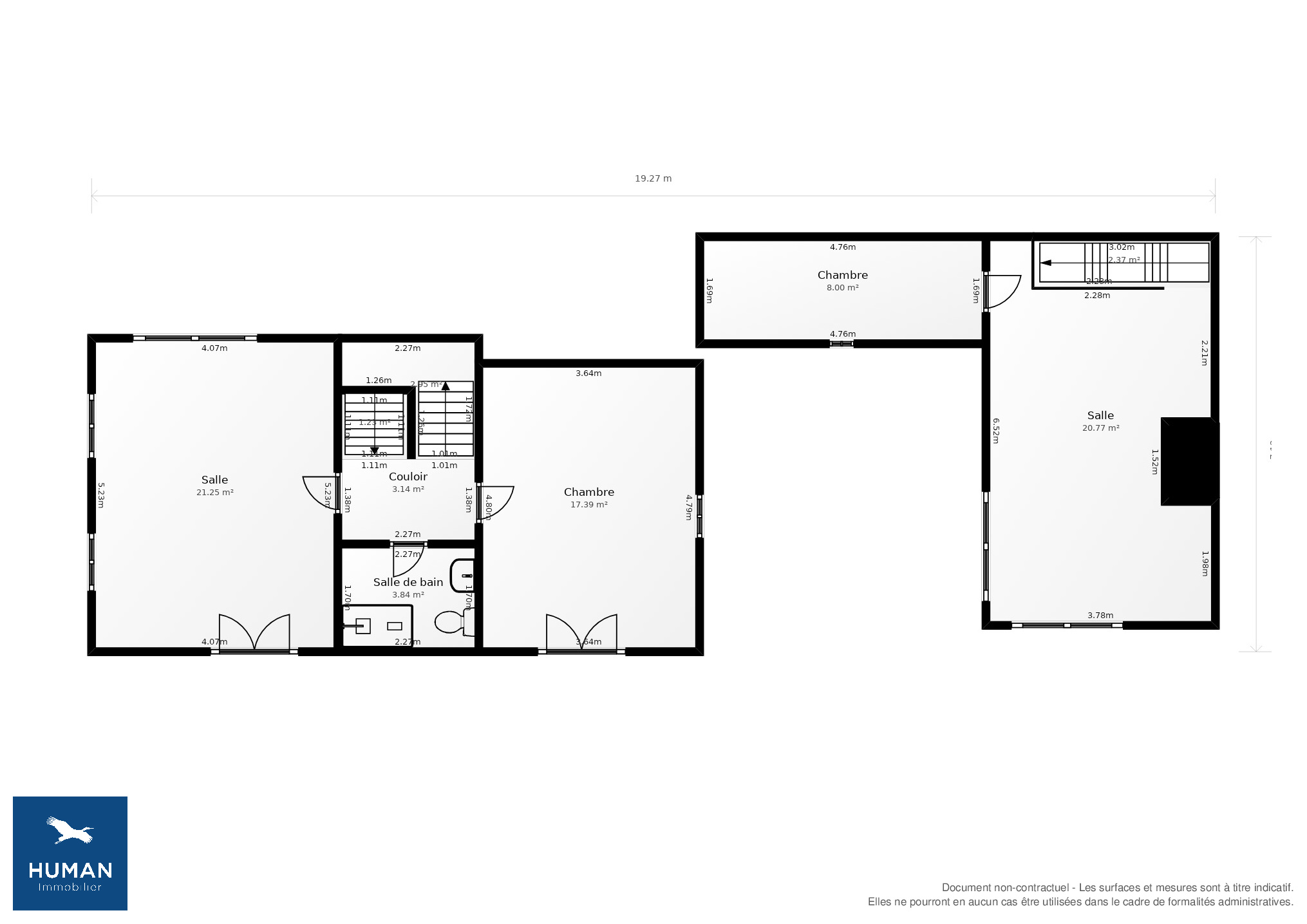 Vente Maison Sainte-Bazeille - 9 pièces - 213 m² - (47180)