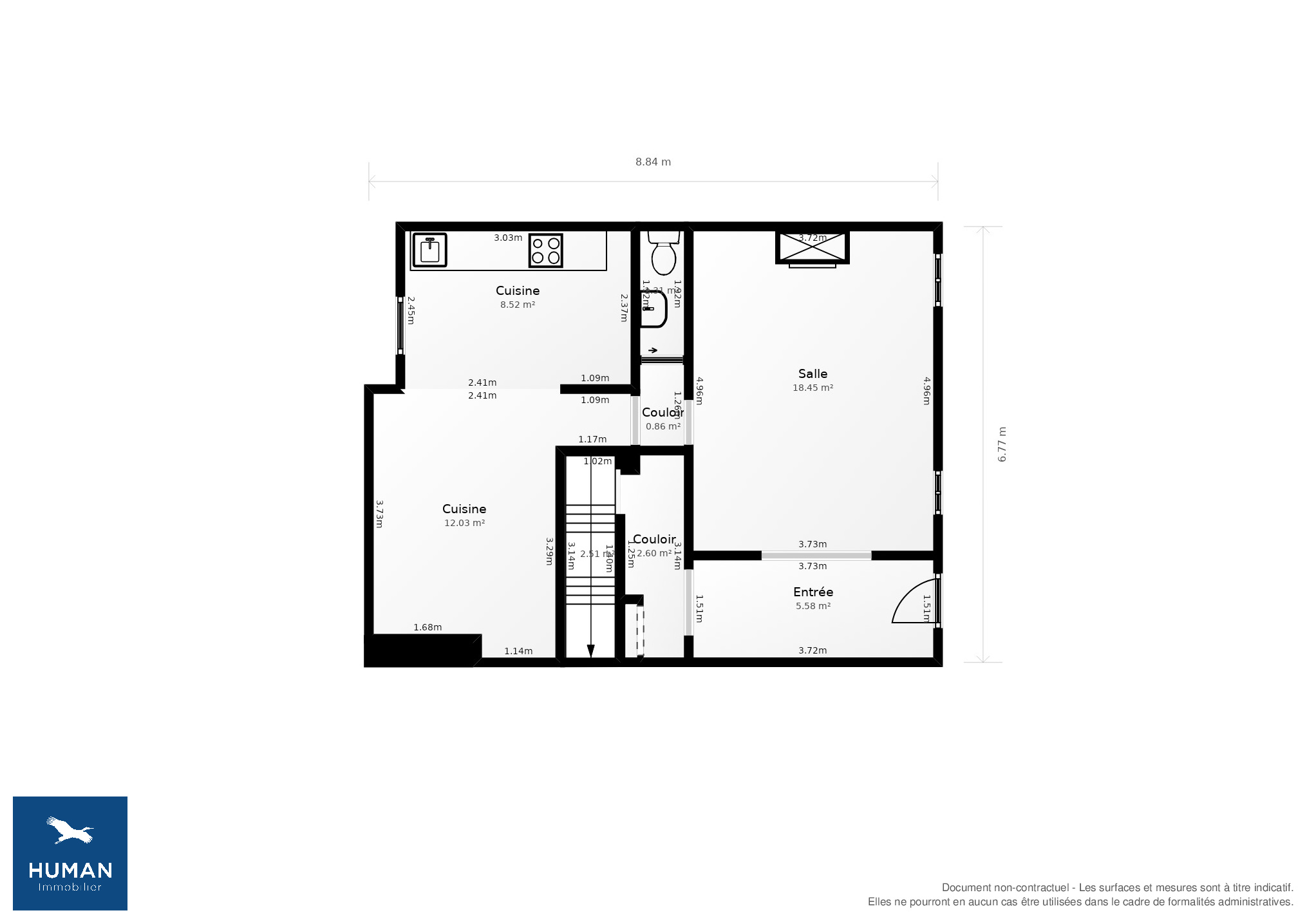 Vente Maison Bordeaux - 5 pièces - 118 m² - (33800)