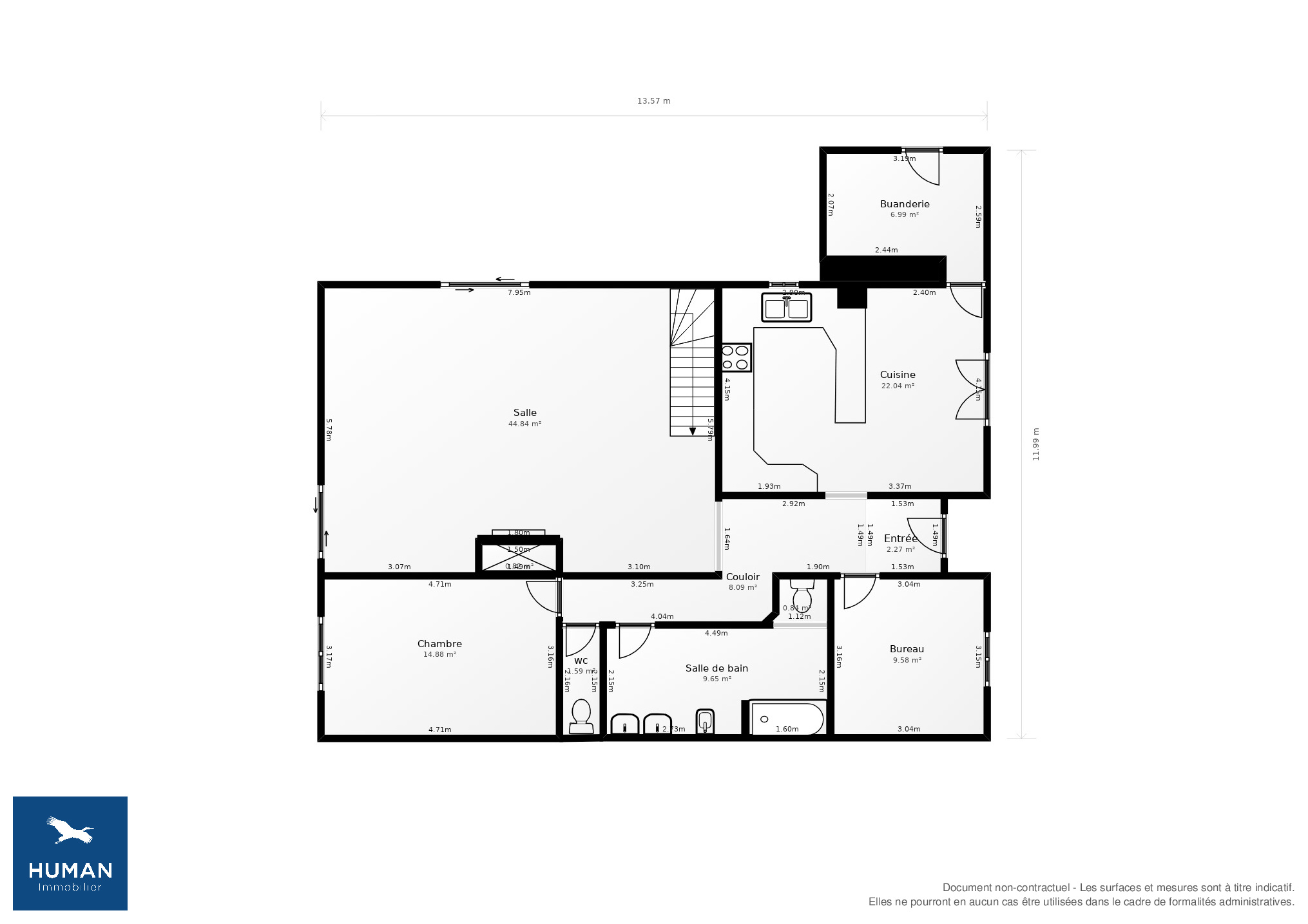 Vente Maison Bourg-Saint-Bernard - 6 pièces - 170 m² - (31570)