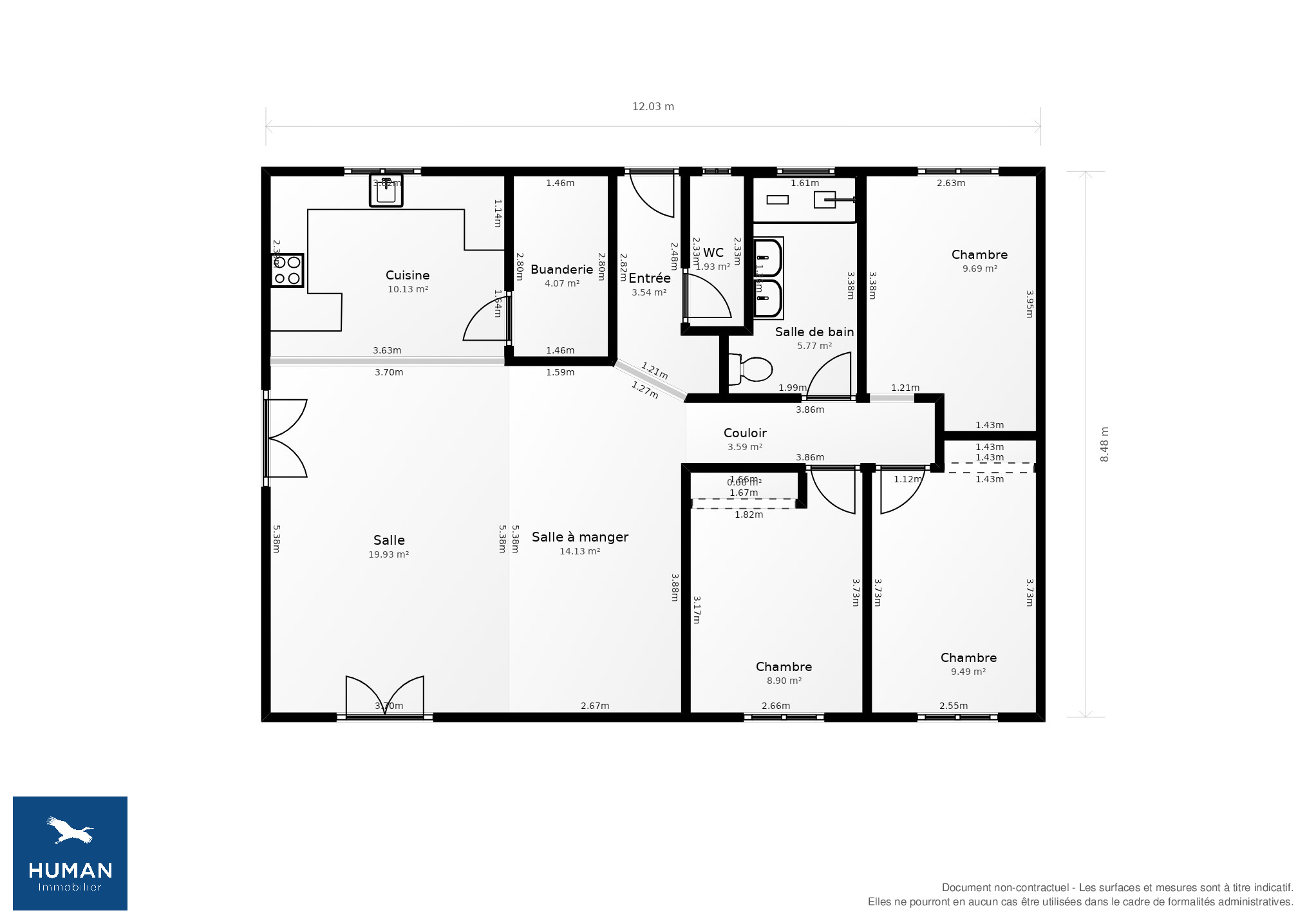 Vente Maison Targon - 4 pièces - 95 m² - (33760)