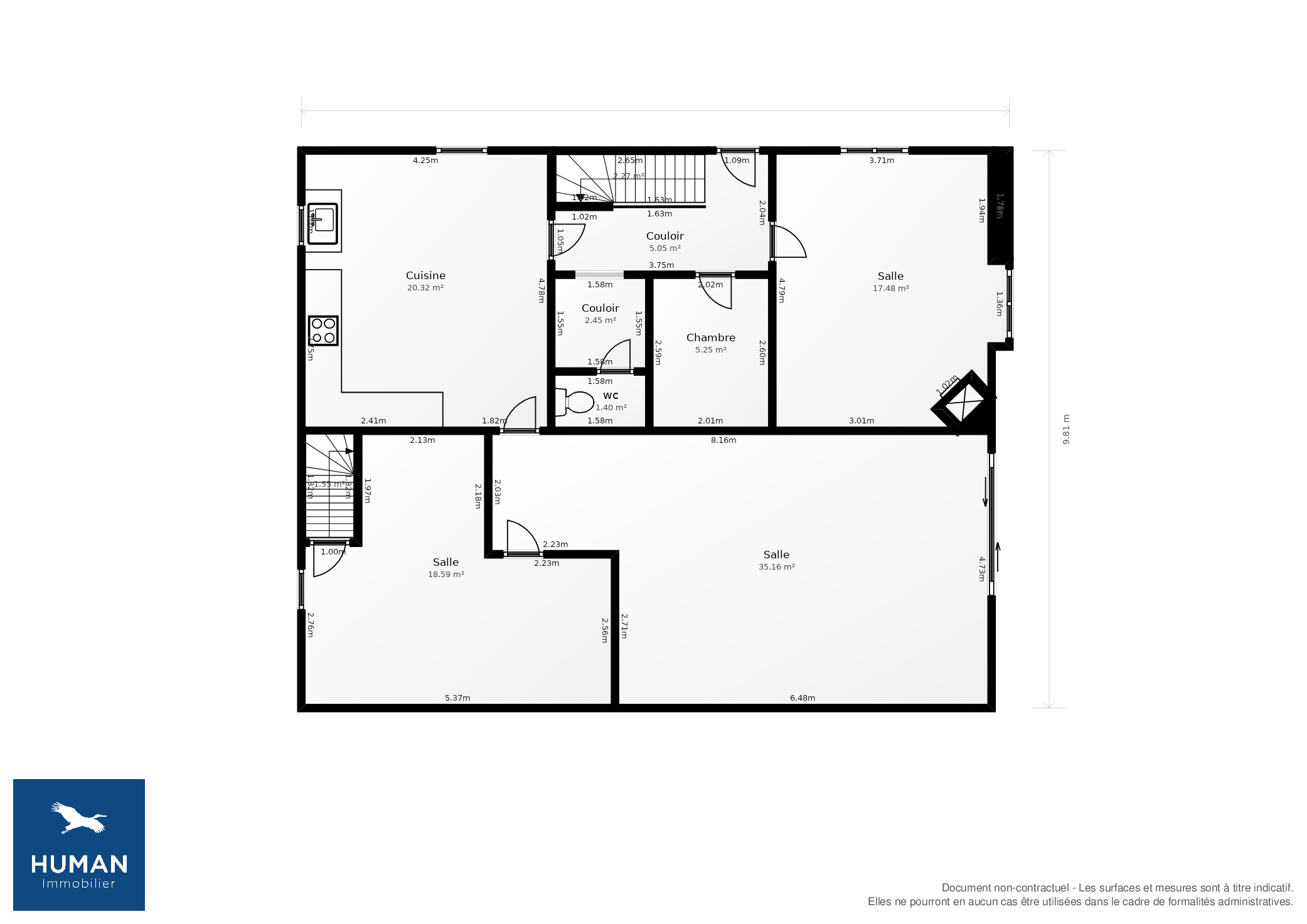Vente Maison Saint-Vite - 4 pièces - 110 m² - (47500)