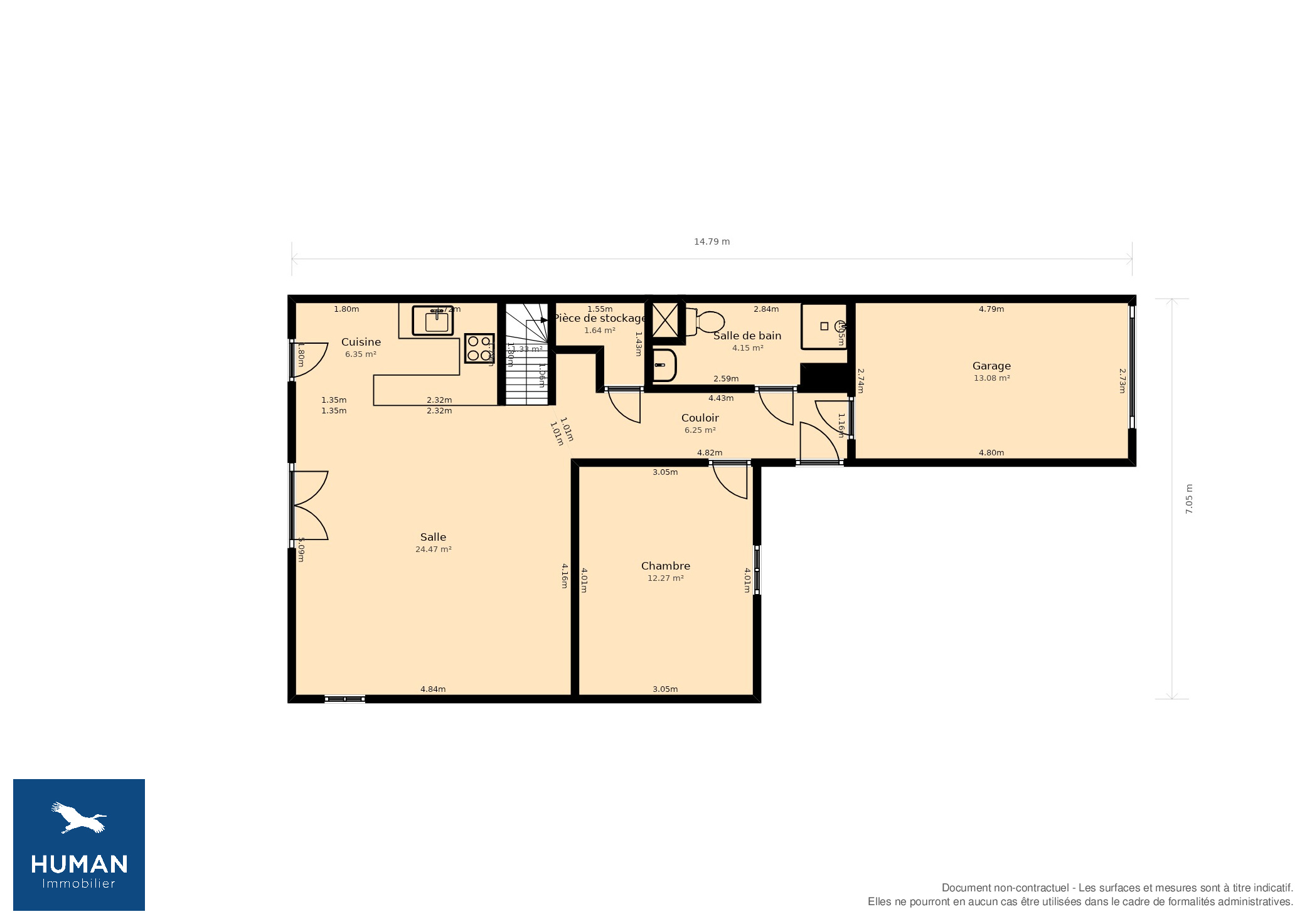 Vente Maison Trélissac - 6 pièces - 103 m² - (24750)