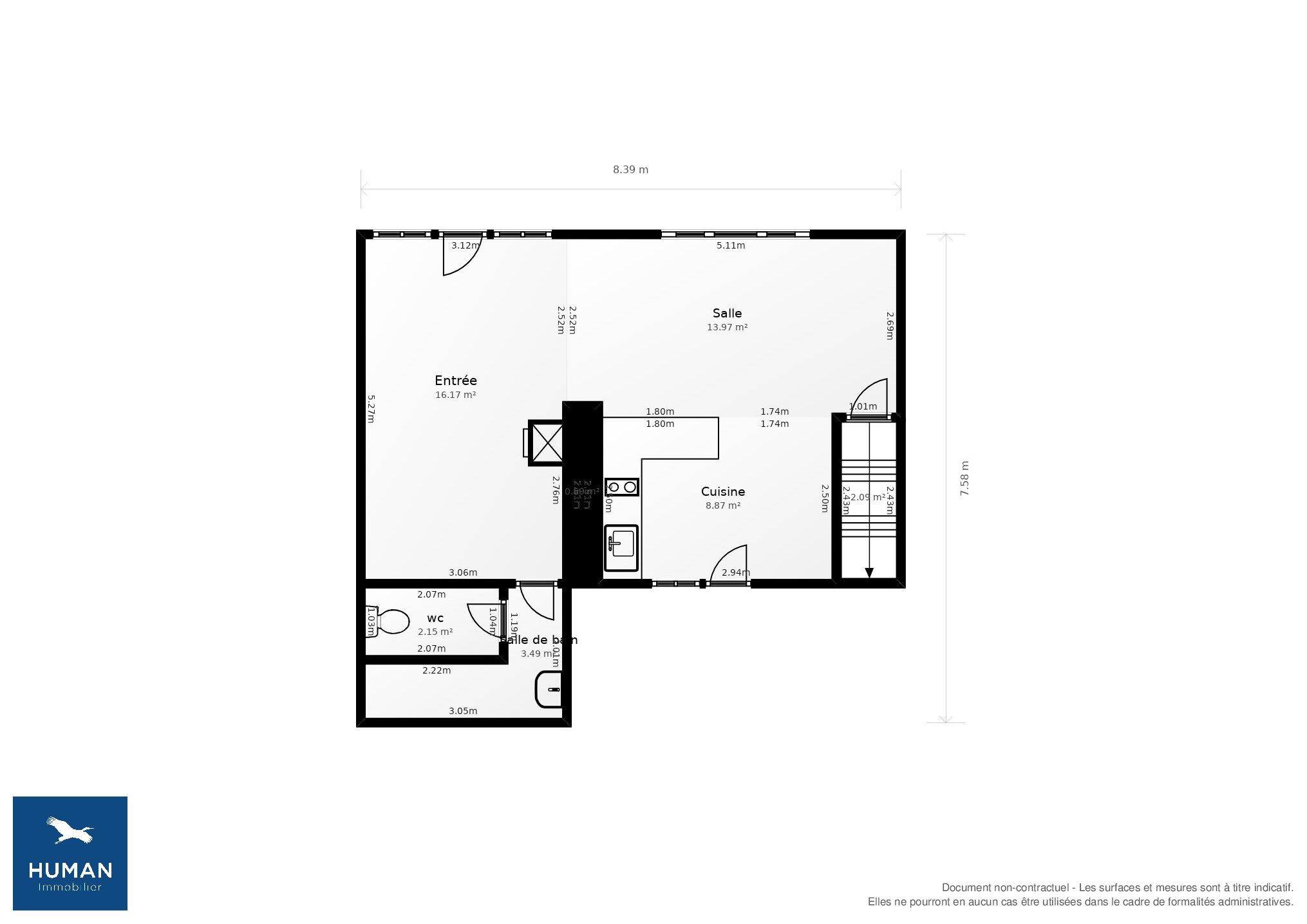 Vente Maison Le Grand-Village-Plage - 4 pièces - 91 m² - (17370)